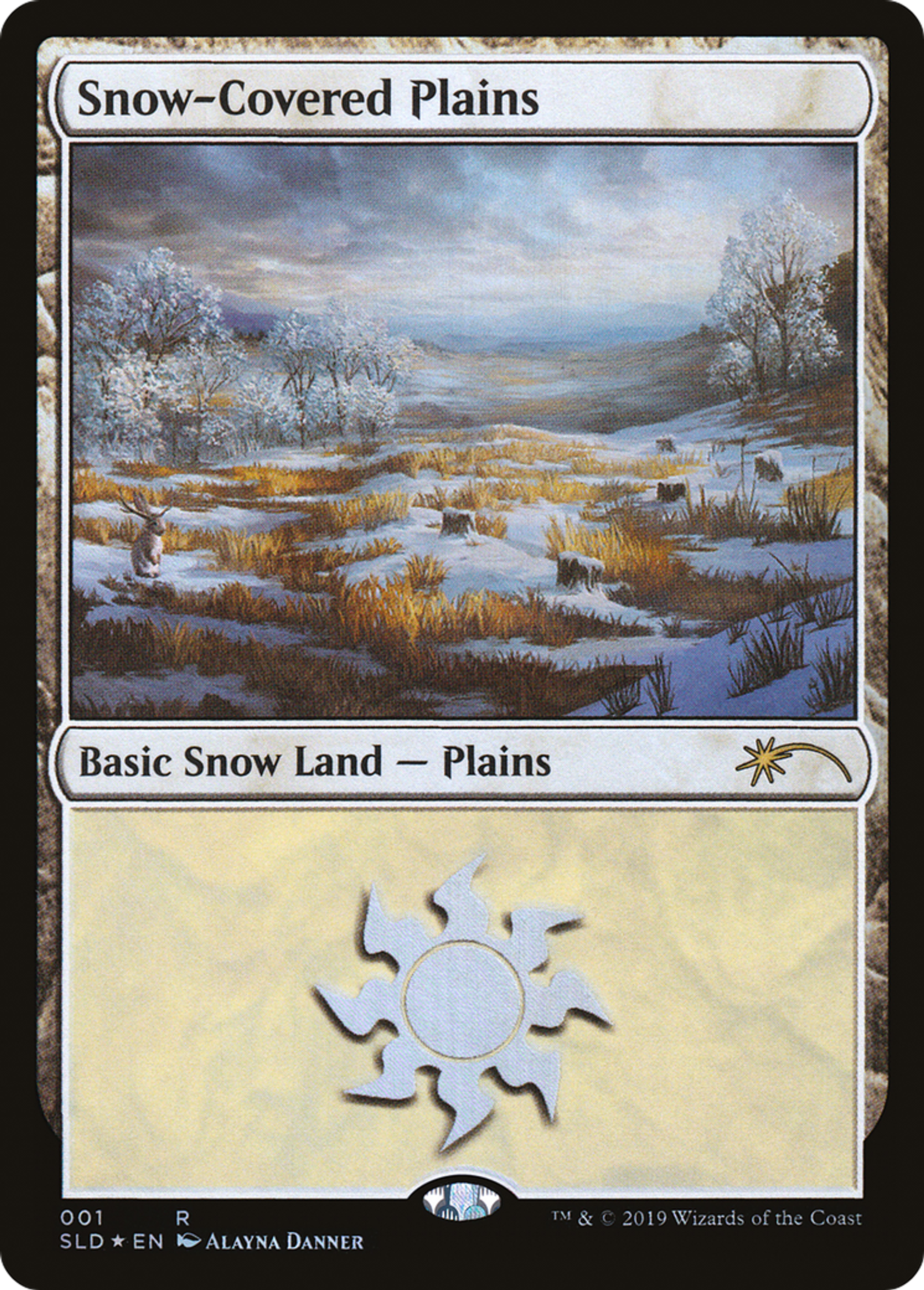 Snow-Covered Plains — Secret Lair Drop — Magic: The Gathering