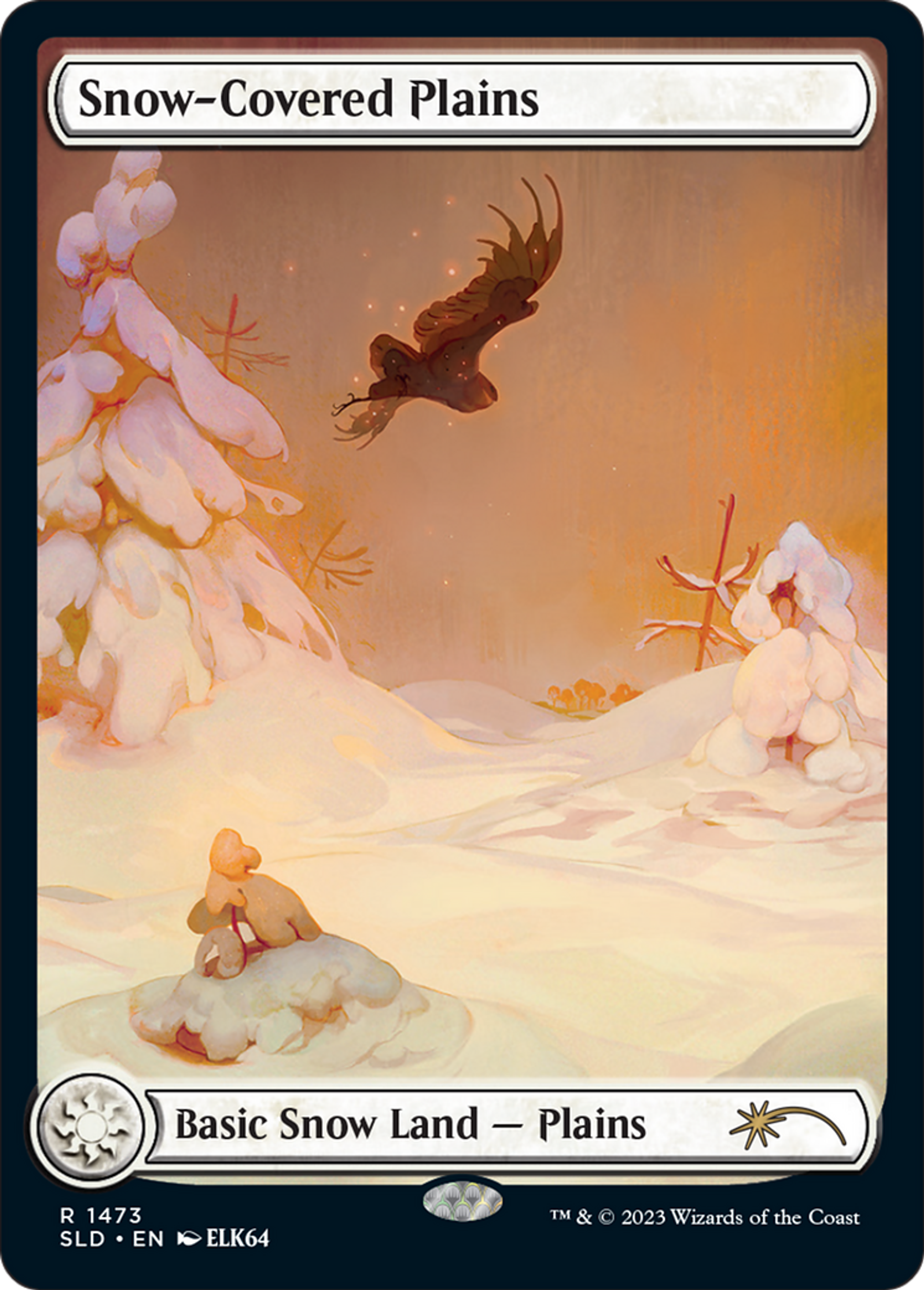 Snow-Covered Plains — Secret Lair Drop — Magic: The Gathering