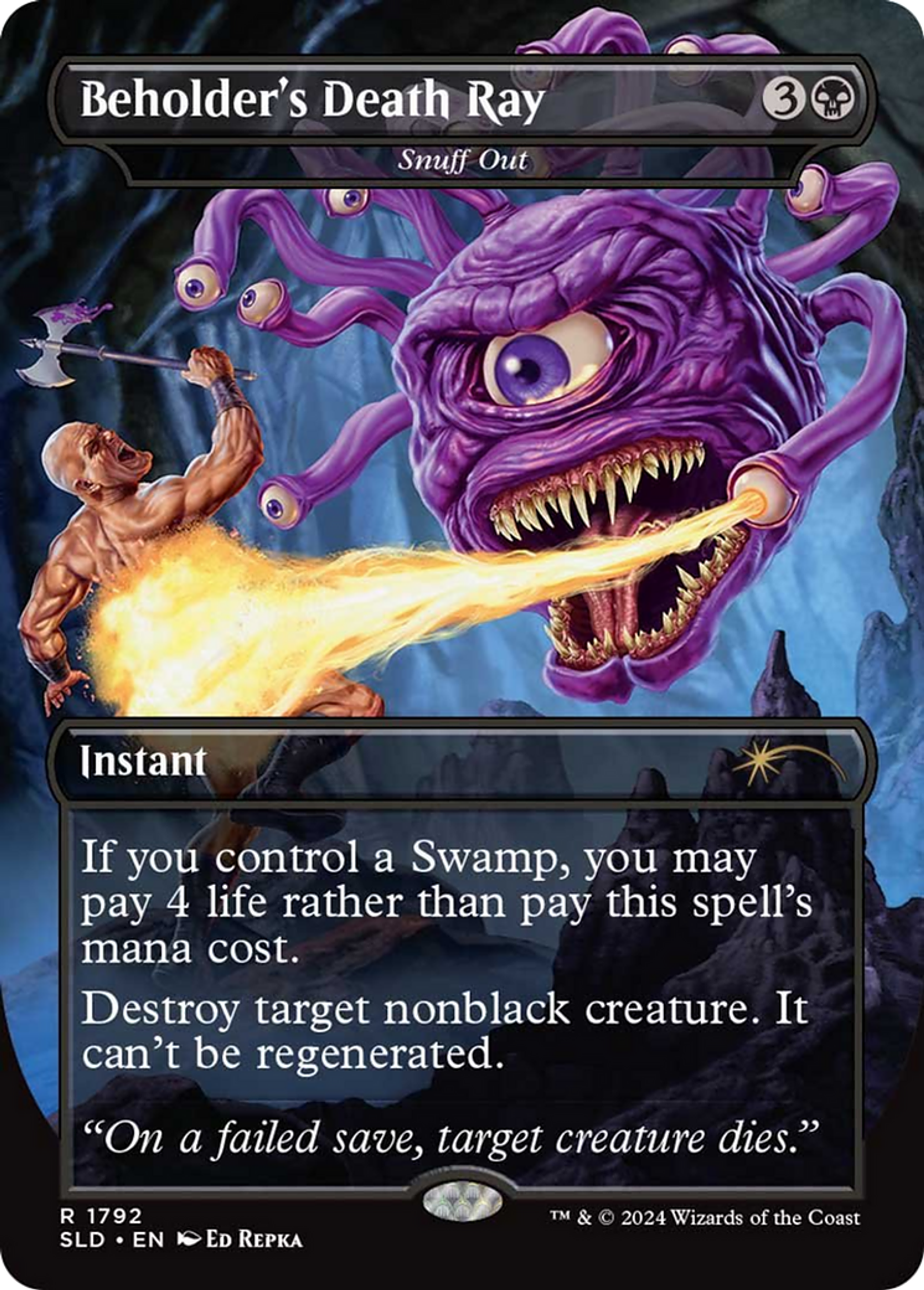 Snuff Out — Secret Lair Drop — Magic: The Gathering