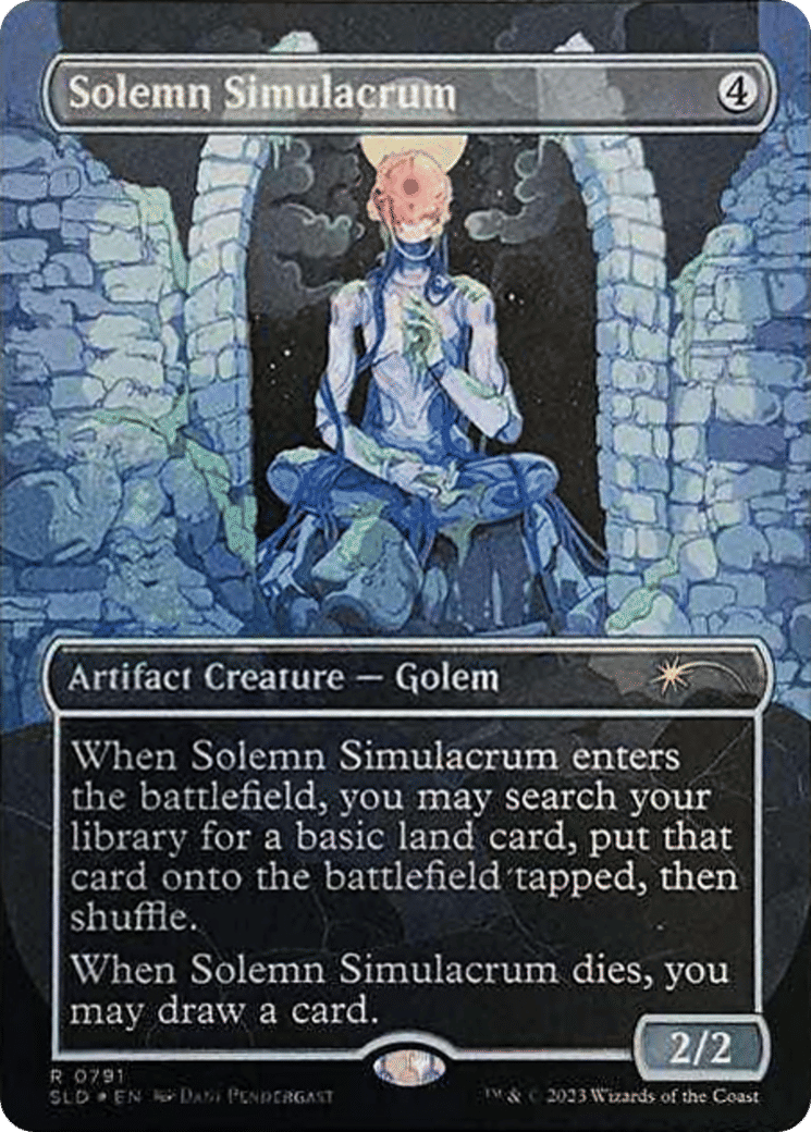 Solemn Simulacrum — Secret Lair Drop — Magic: The Gathering