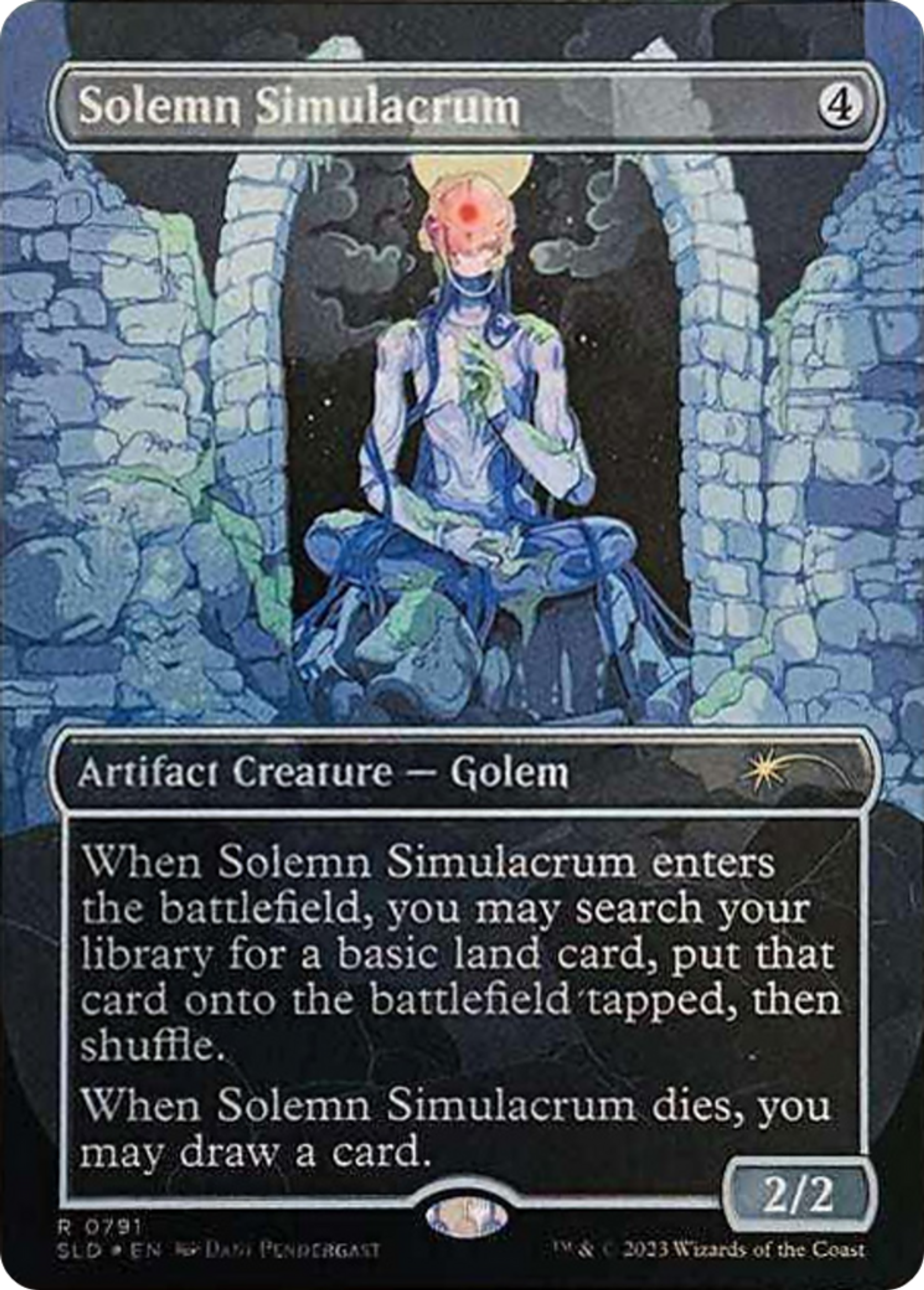 Simulacre solennel — Secret Lair Drop — Magic: The Gathering