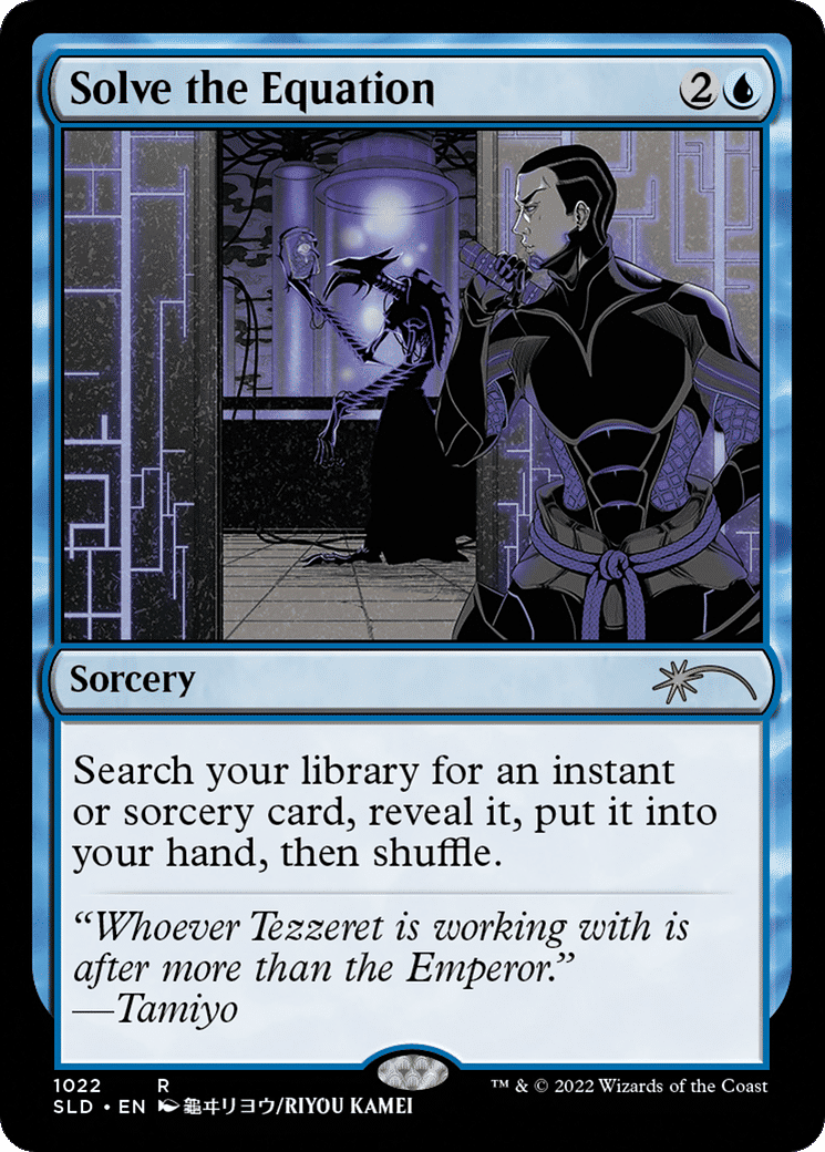 Solve the Equation — Secret Lair Drop — Magic: The Gathering