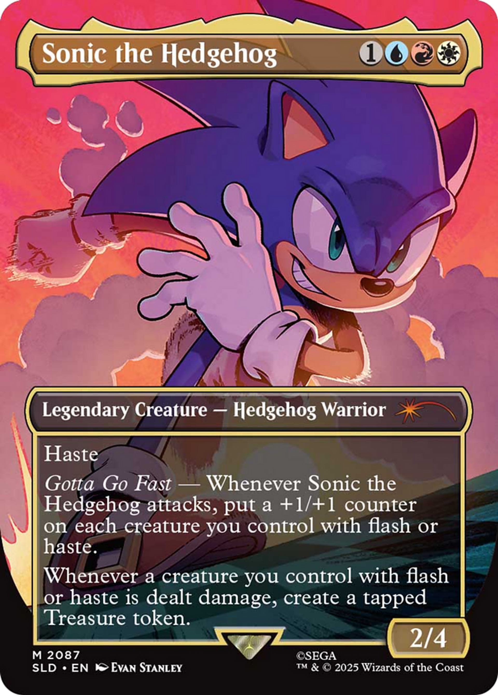 Sonic the Hedgehog — Secret Lair Drop — Magic: The Gathering