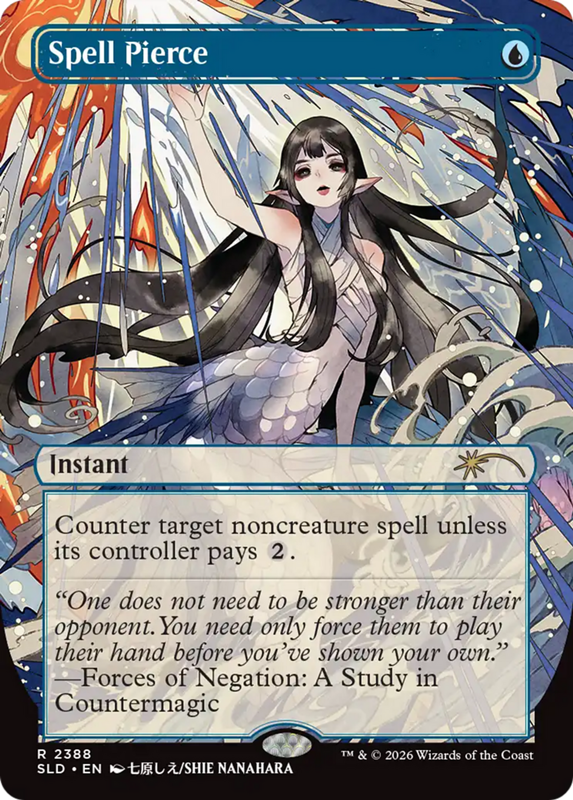 Spell Pierce — Secret Lair Drop — Magic: The Gathering