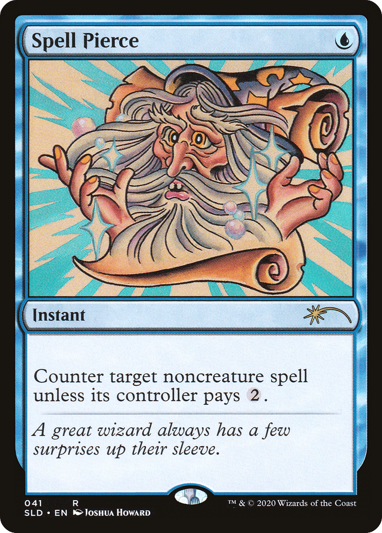 Spell Pierce — Secret Lair Drop — Magic: The Gathering