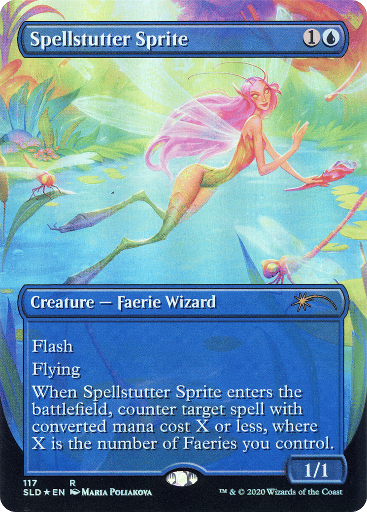 Spellstutter Sprite — Secret Lair Drop — Magic: The Gathering