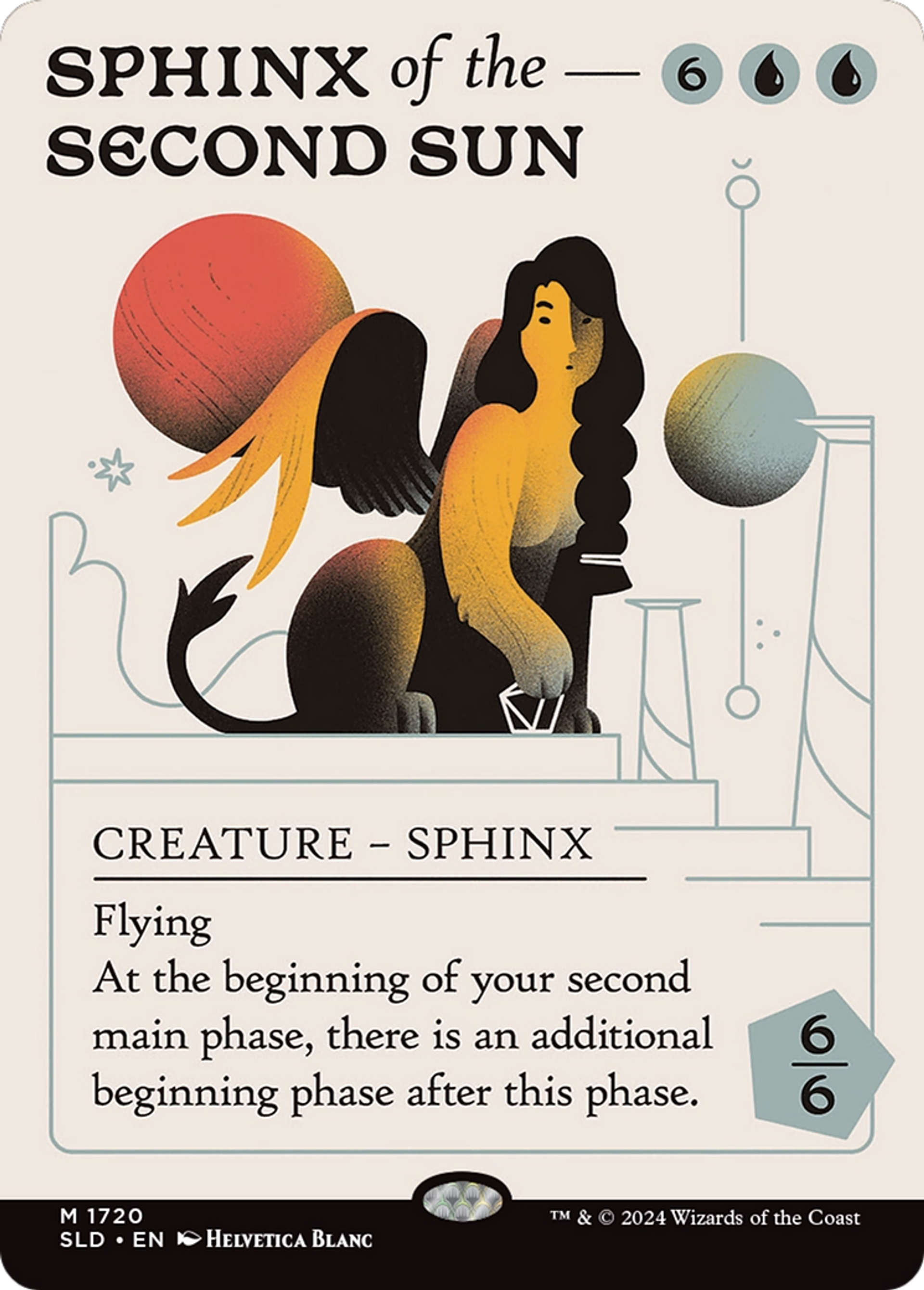 Sphinx of the Second Sun — Secret Lair Drop — Magic: The Gathering