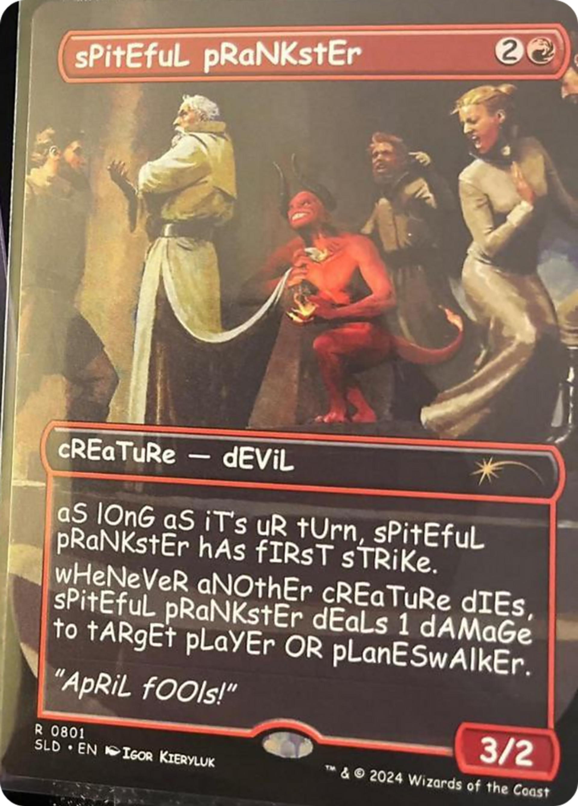 Plaisantin malveillant — Secret Lair Drop — Magic: The Gathering