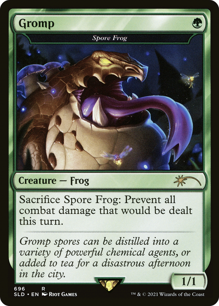 Spore Frog — Secret Lair Drop — Magic: The Gathering