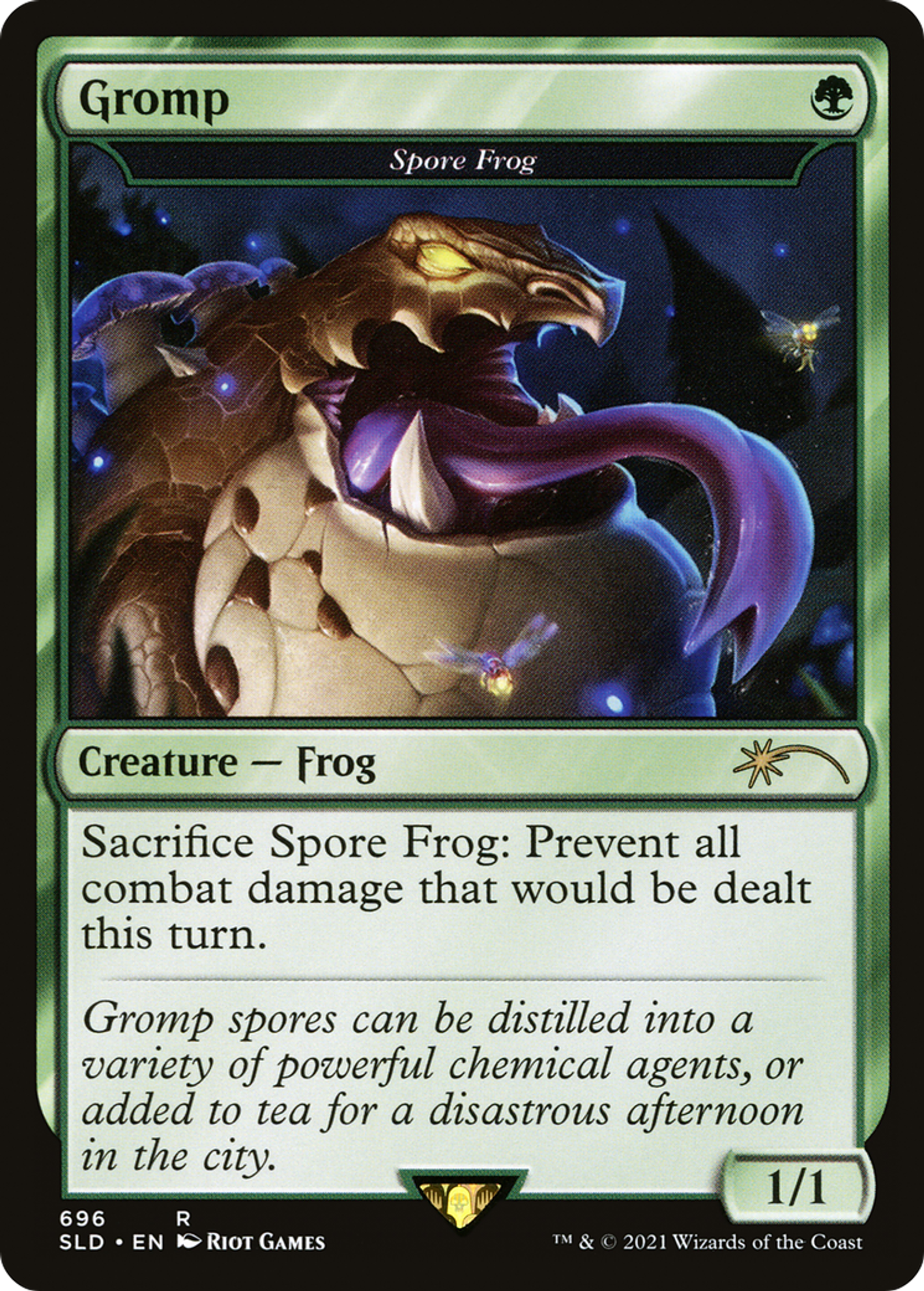 Grenouille à spores — Secret Lair Drop — Magic: The Gathering