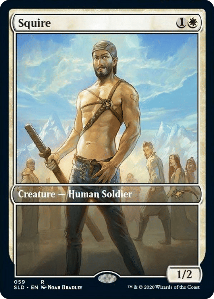 Squire — Secret Lair Drop — Magic: The Gathering
