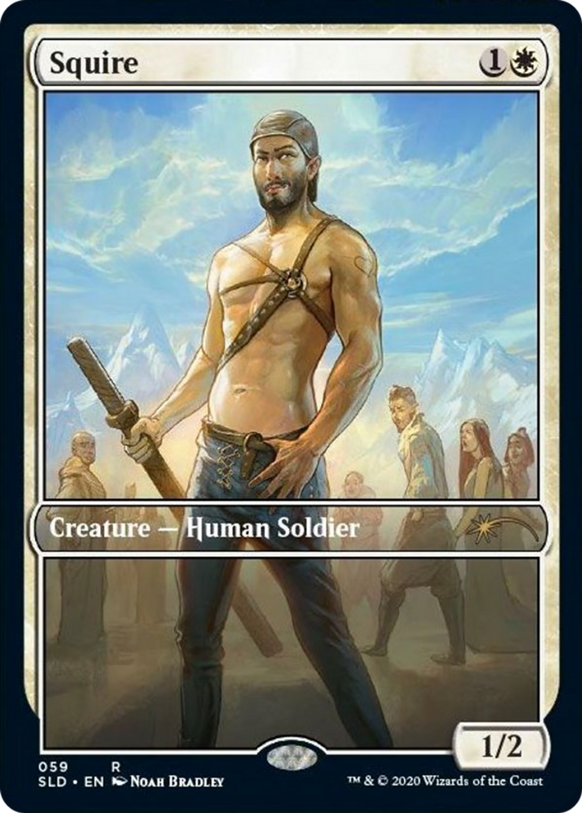 Squire — Secret Lair Drop — Magic: The Gathering
