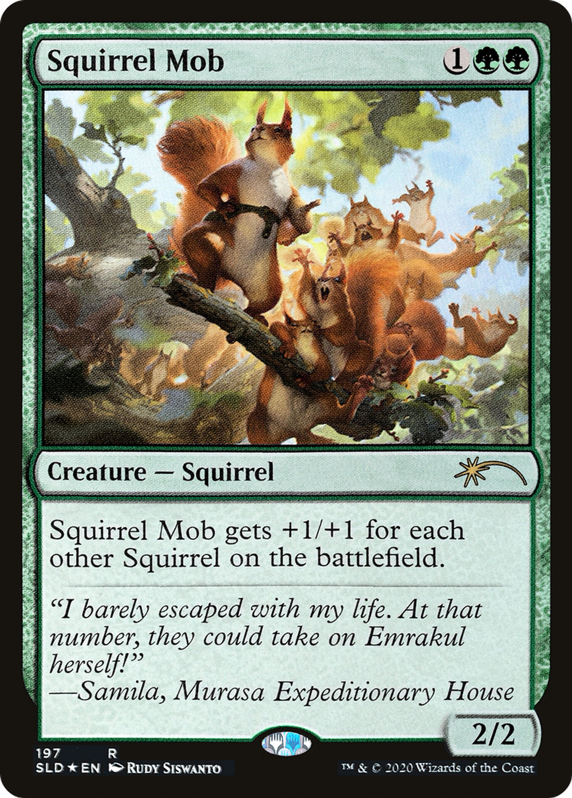 Foule d'écureuils — Secret Lair Drop — Magic: The Gathering