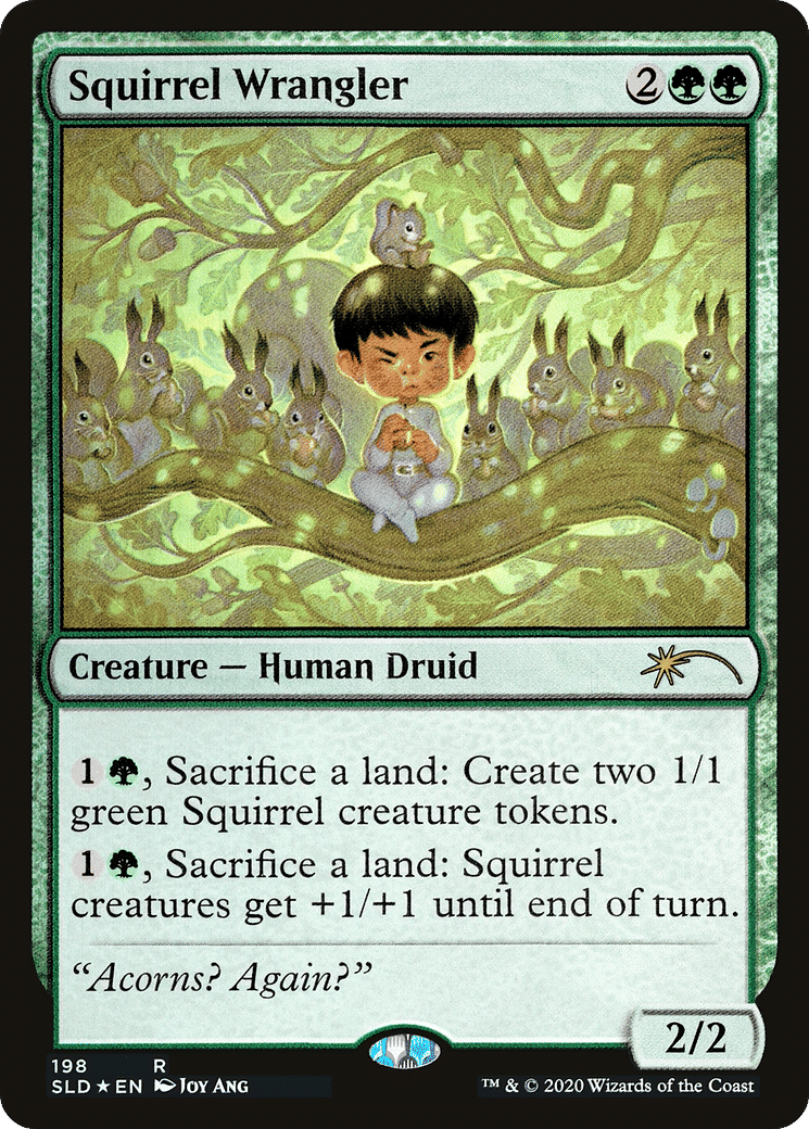 Squirrel Wrangler — Secret Lair Drop — Magic: The Gathering