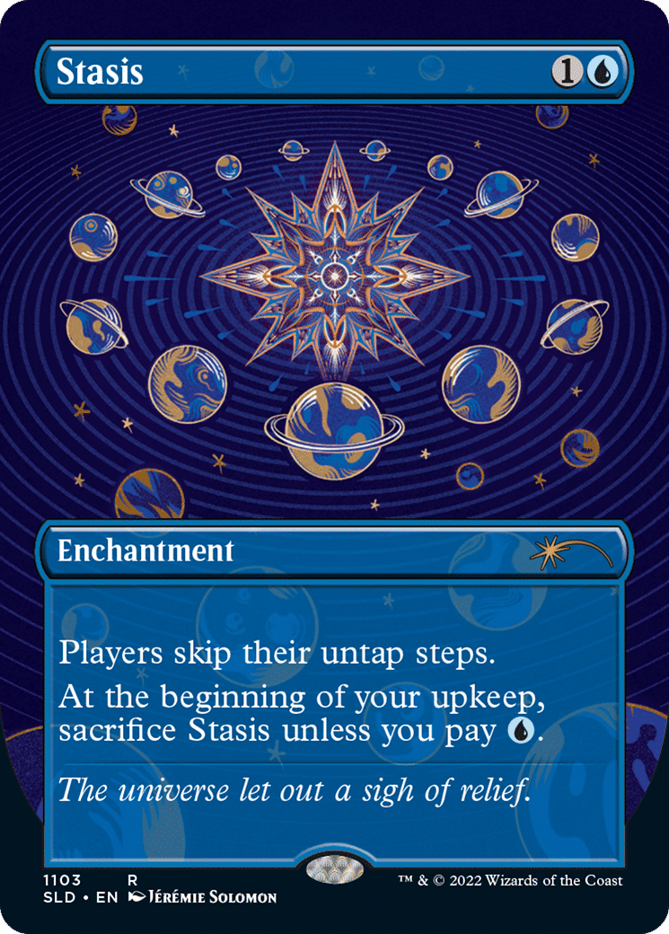 Stasis — Secret Lair Drop — Magic: The Gathering