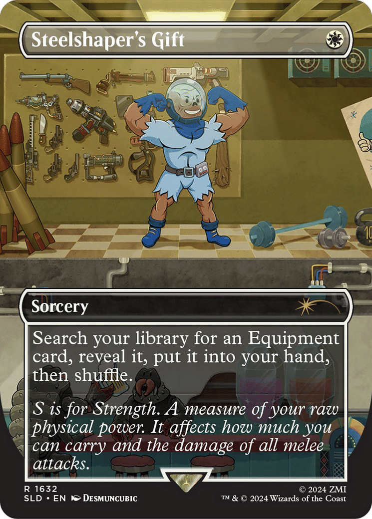 Steelshaper's Gift — Secret Lair Drop — Magic: The Gathering