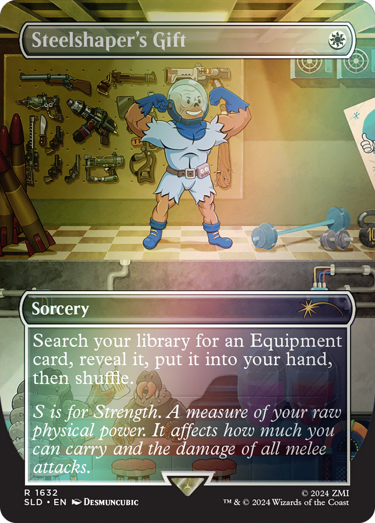 Steelshaper's Gift — Secret Lair Drop — Magic: The Gathering