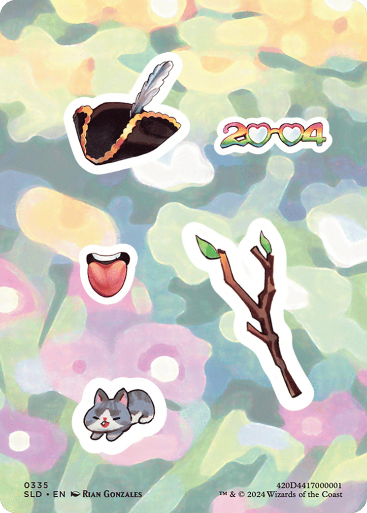 Sticker sheet — Secret Lair Drop — Magic: The Gathering