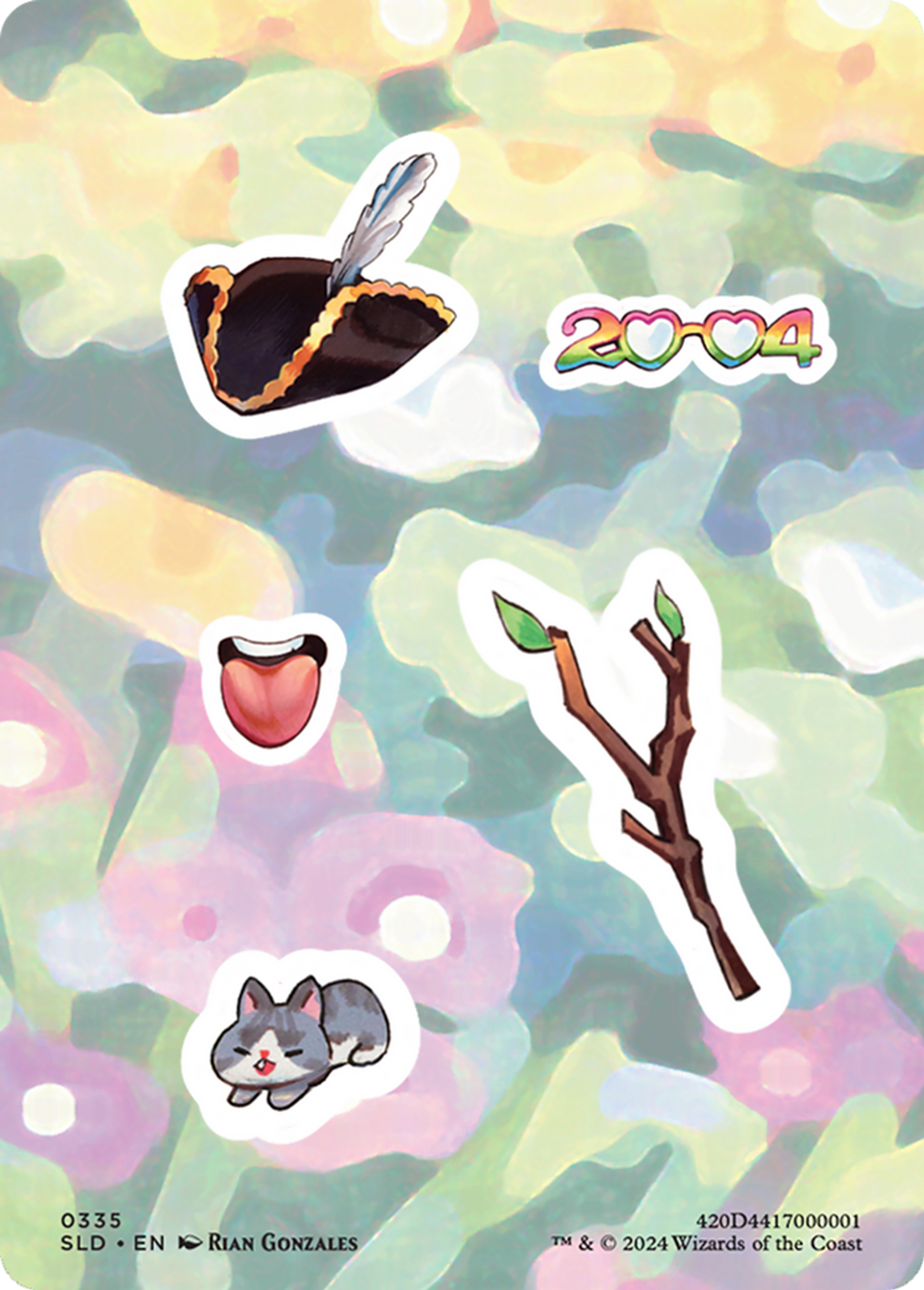 Sticker sheet — Secret Lair Drop — Magic: The Gathering
