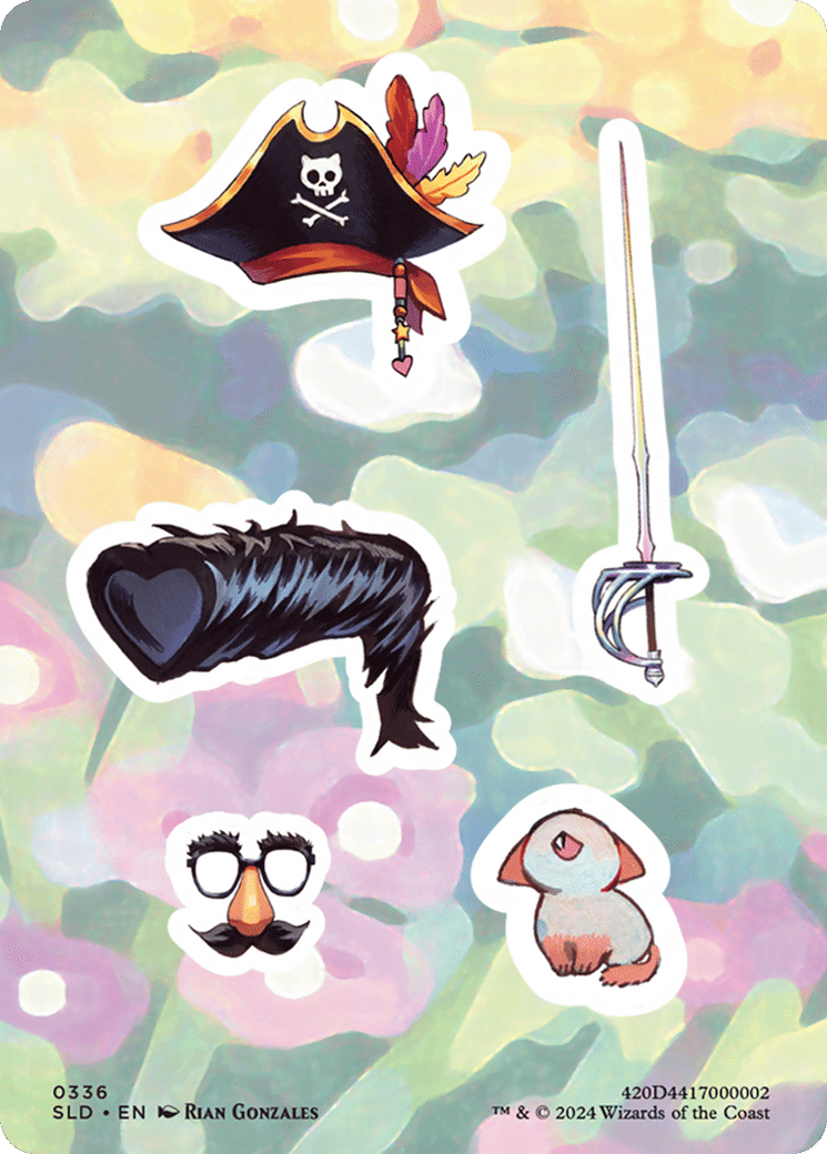 Sticker sheet — Secret Lair Drop — Magic: The Gathering