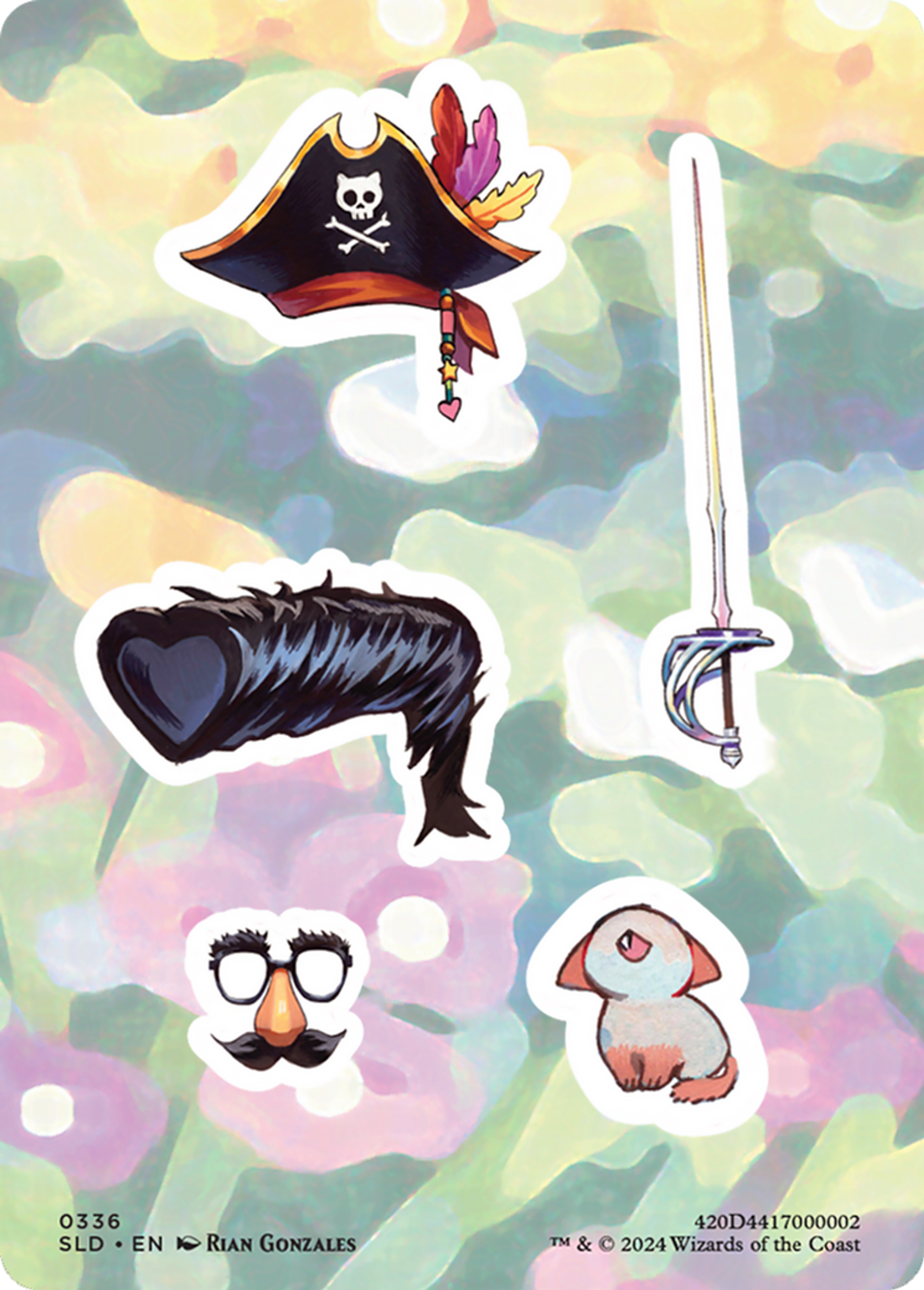 Sticker sheet — Secret Lair Drop — Magic: The Gathering