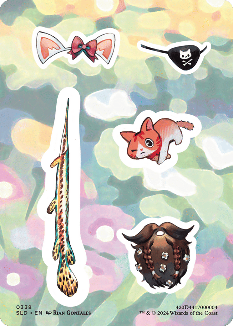 Sticker sheet — Secret Lair Drop — Magic: The Gathering