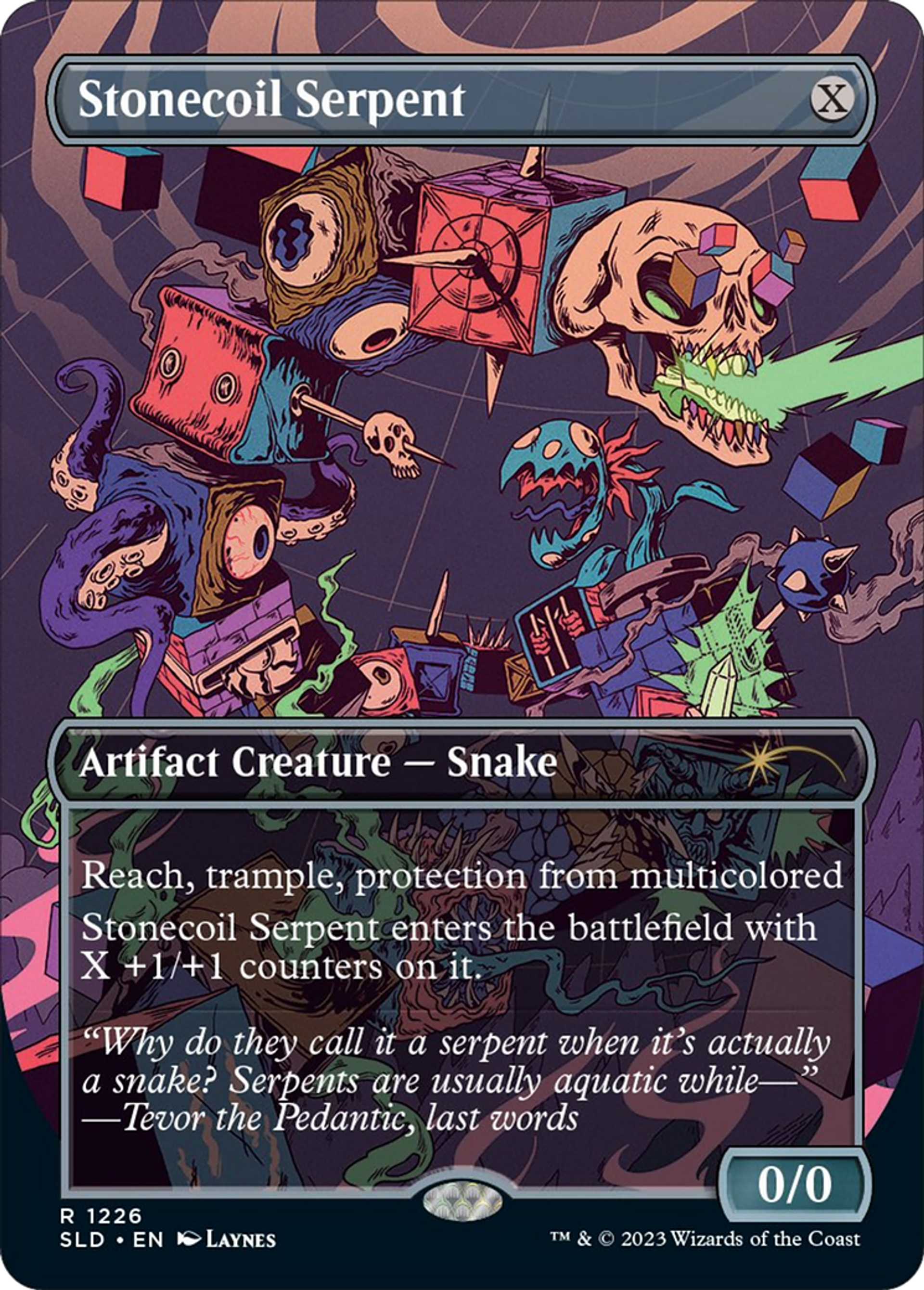 Grand serpent annoroc — Secret Lair Drop — Magic: The Gathering