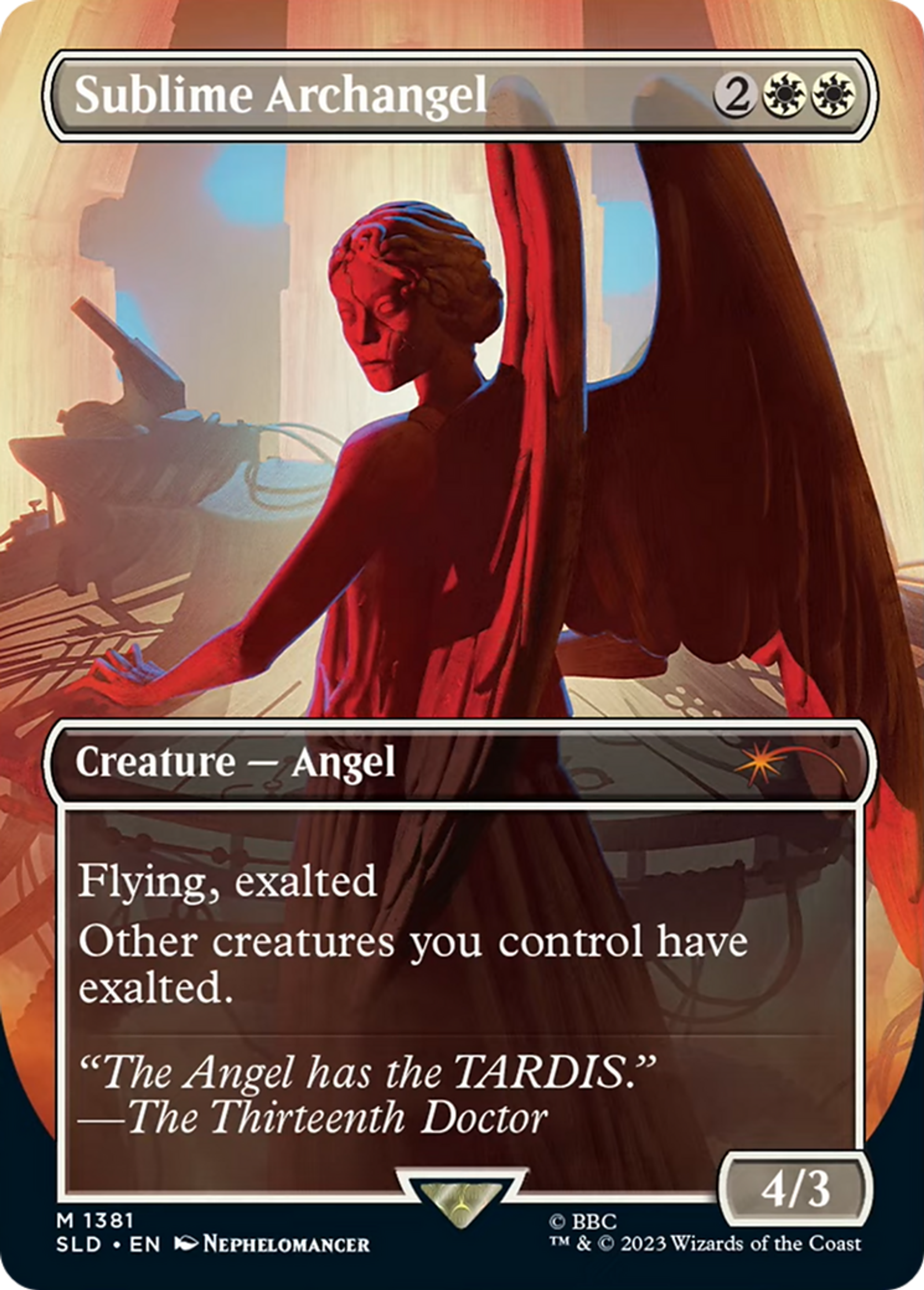 Archange sublime — Secret Lair Drop — Magic: The Gathering