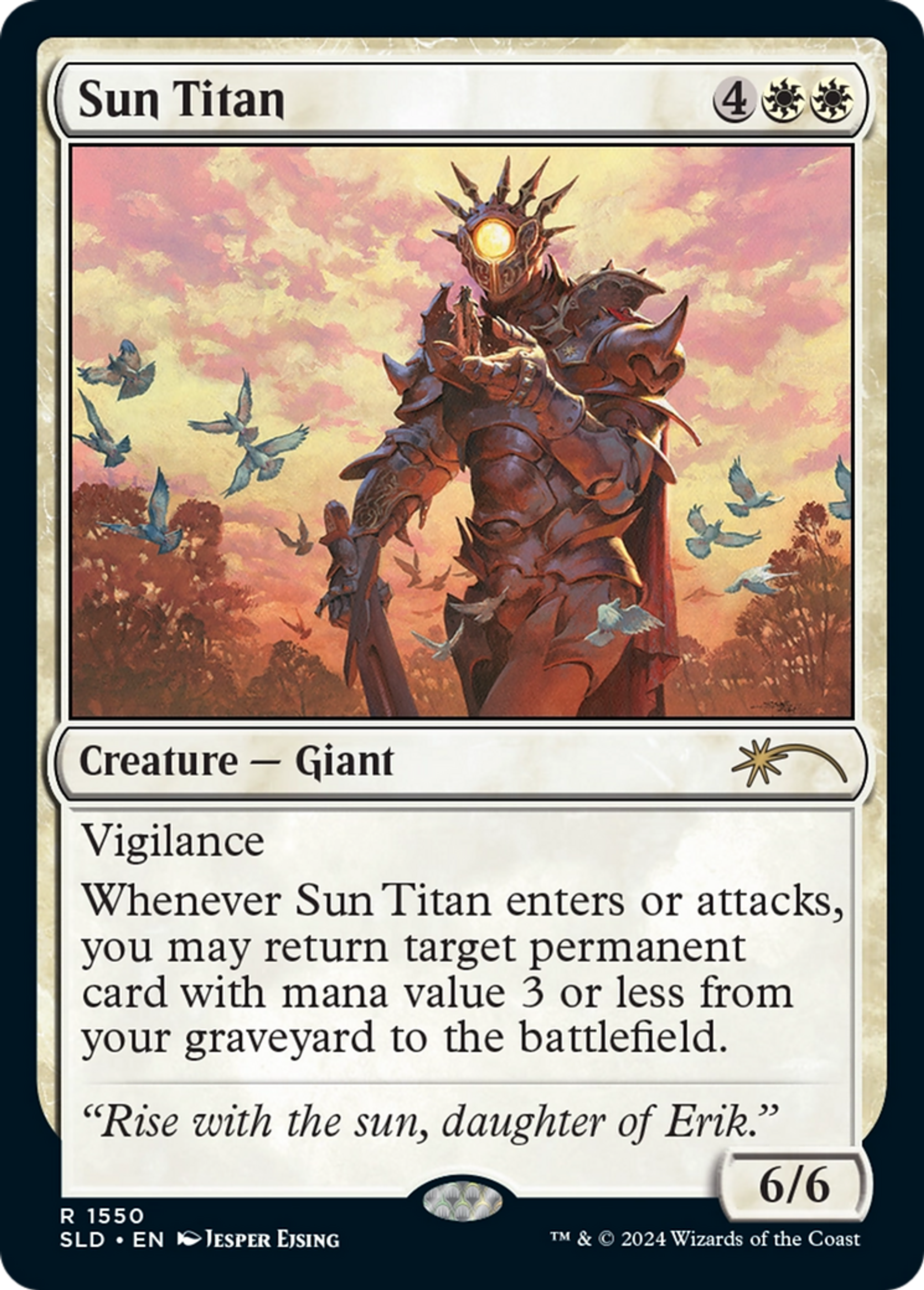Sun Titan — Secret Lair Drop — Magic: The Gathering