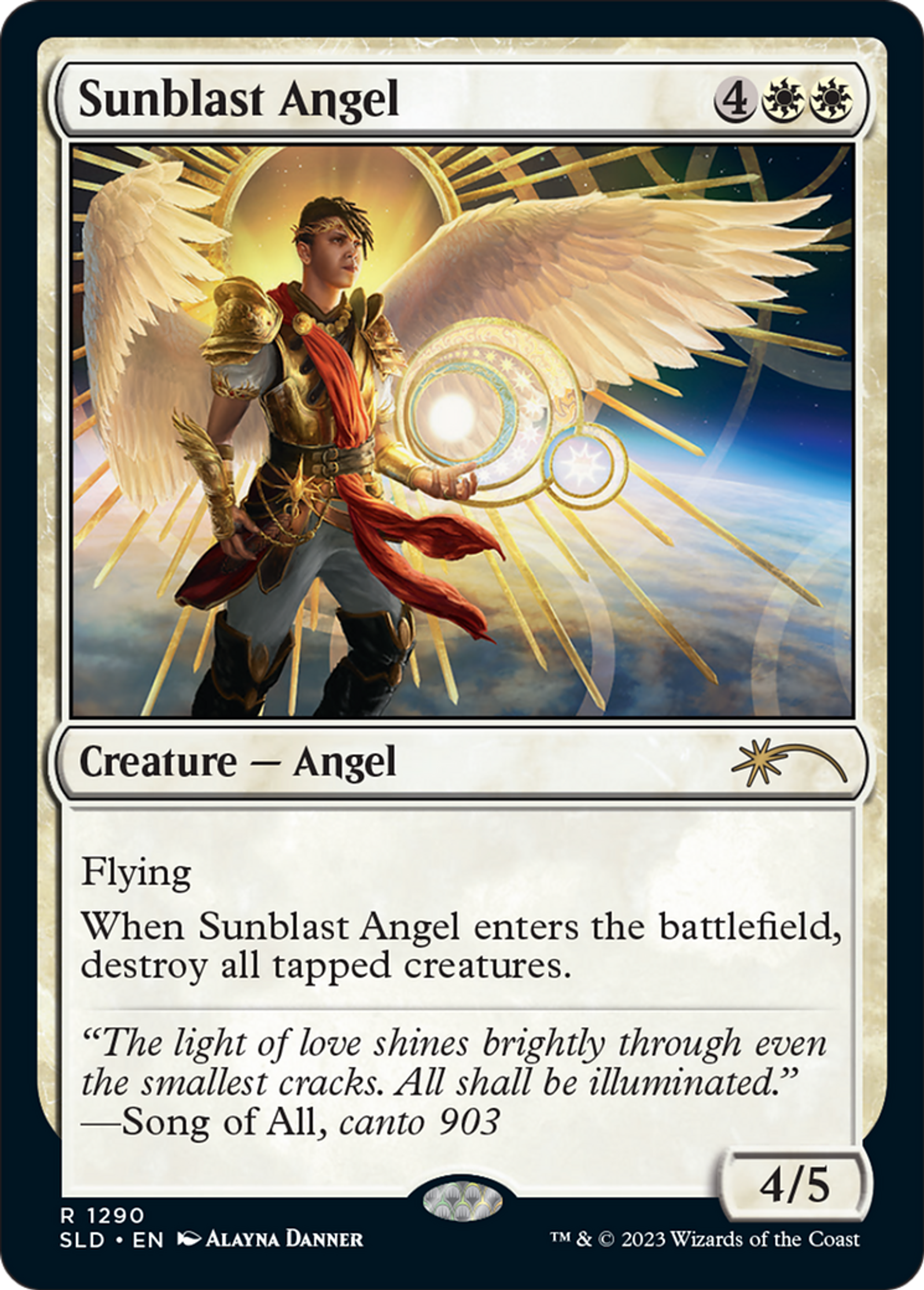 Ange solaire — Secret Lair Drop — Magic: The Gathering