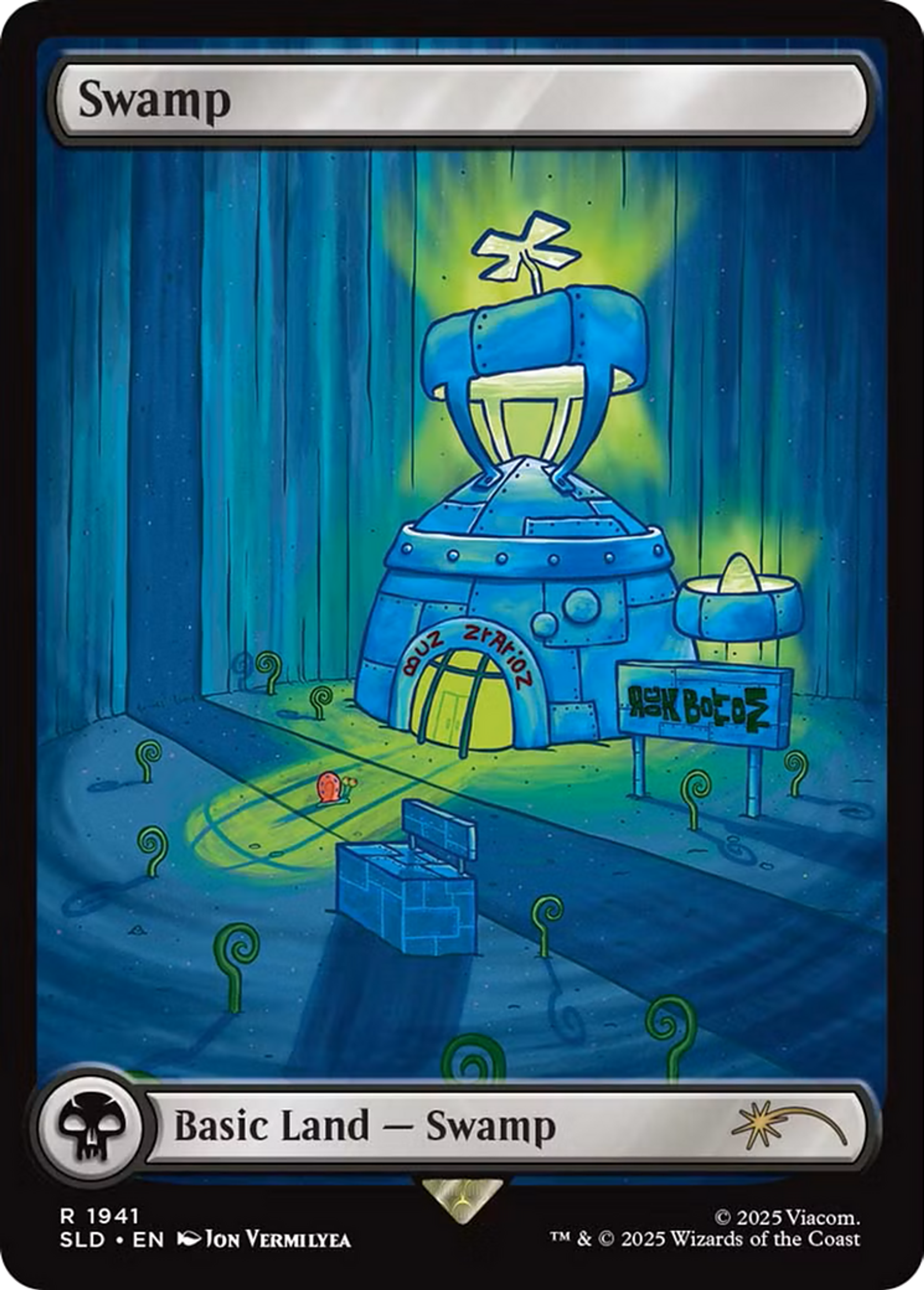 Swamp — Secret Lair Drop — Magic: The Gathering
