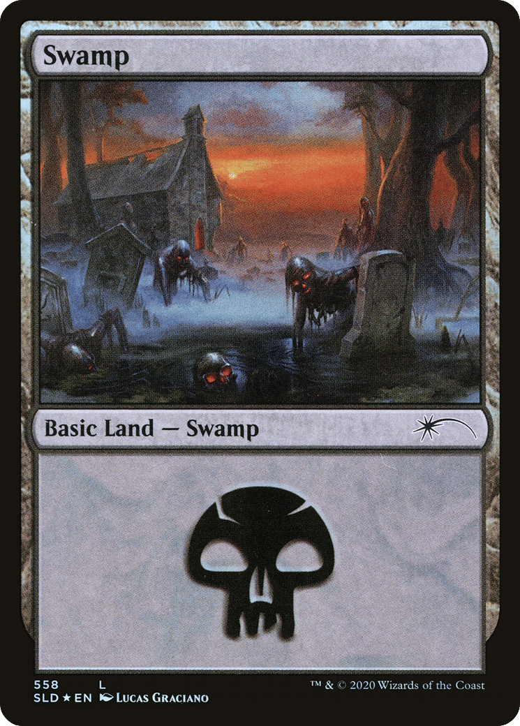 Swamp — Secret Lair Drop — Magic: The Gathering