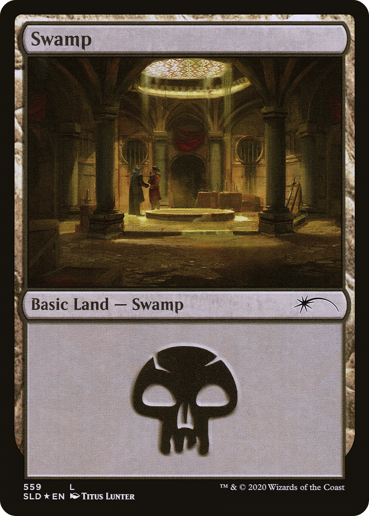 Swamp — Secret Lair Drop — Magic: The Gathering