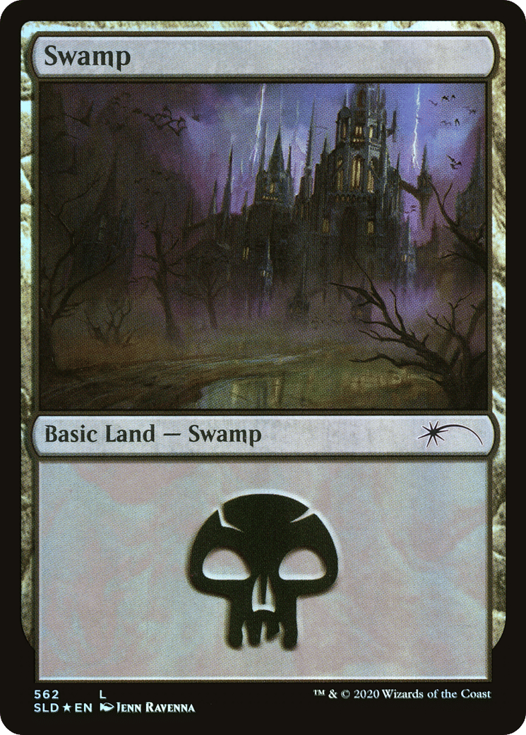 Swamp — Secret Lair Drop — Magic: The Gathering