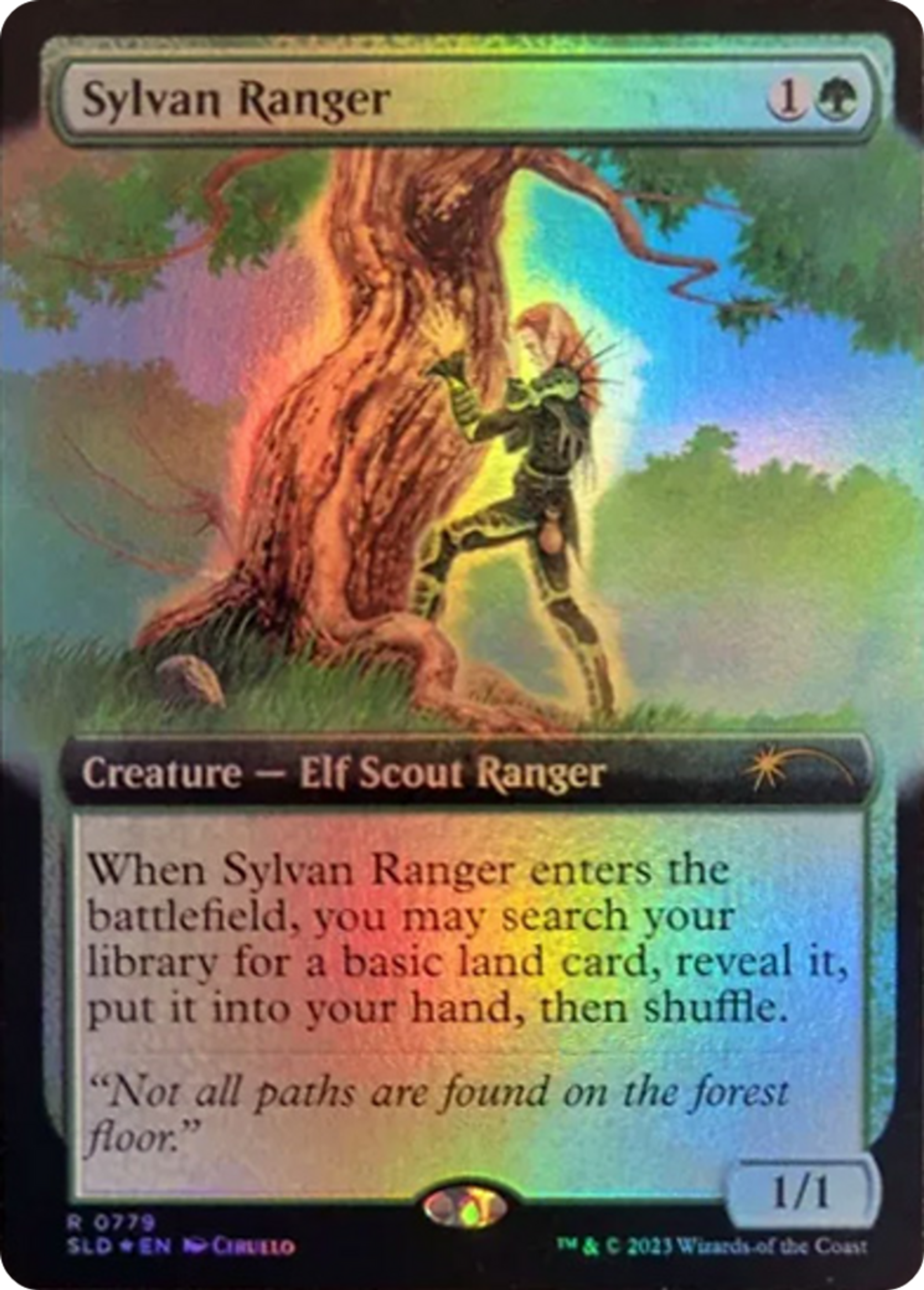 Ranger sylvestre — Secret Lair Drop — Magic: The Gathering