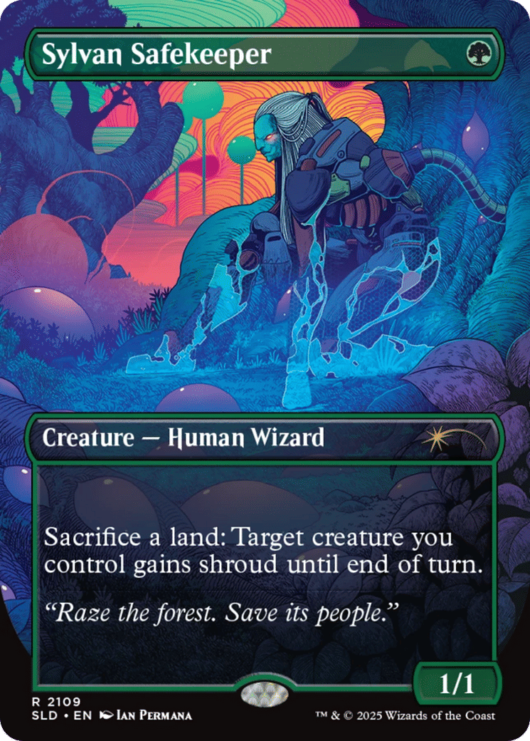 Sylvan Safekeeper — Secret Lair Drop — Magic: The Gathering