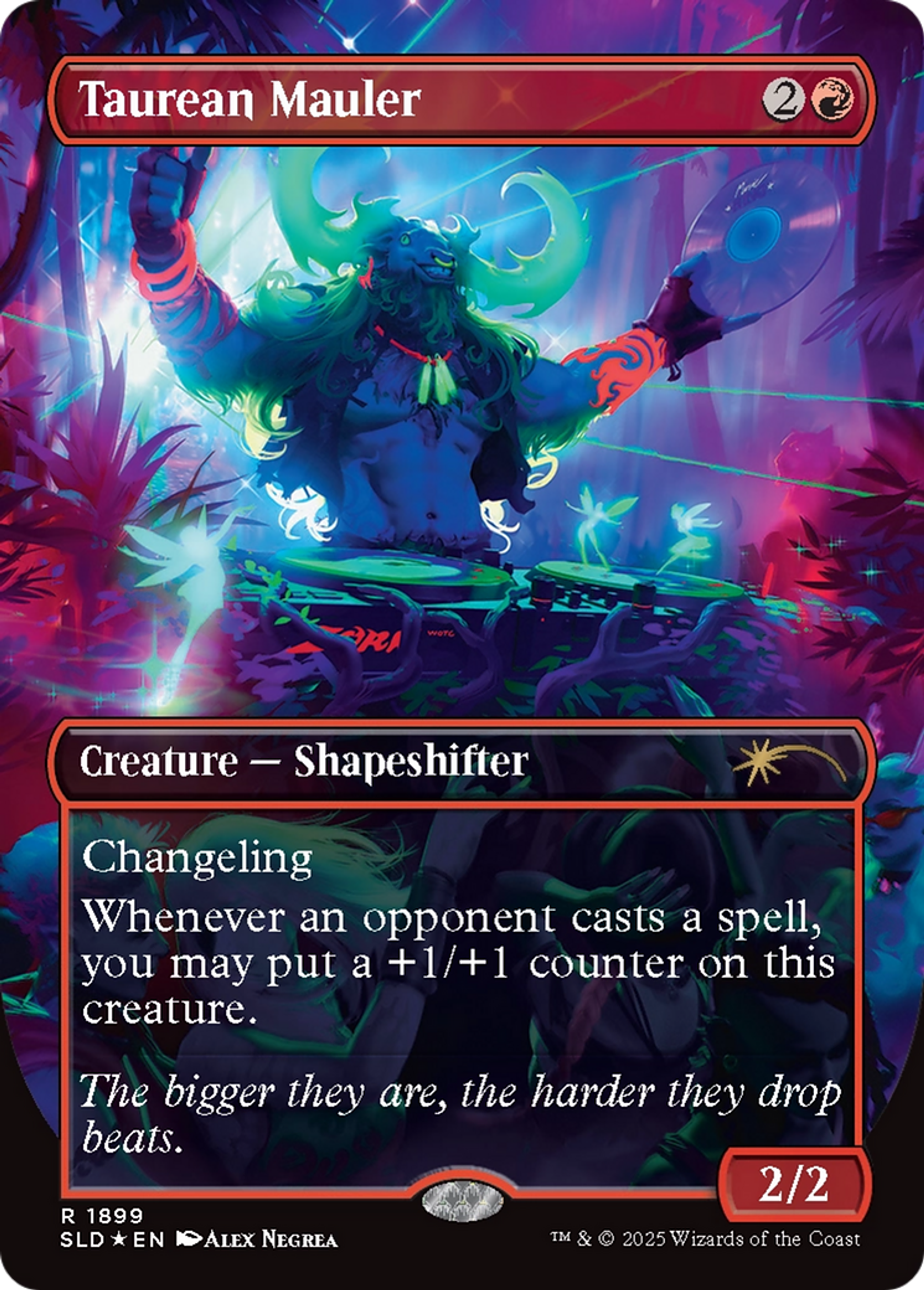 Taurean Mauler — Secret Lair Drop — Magic: The Gathering