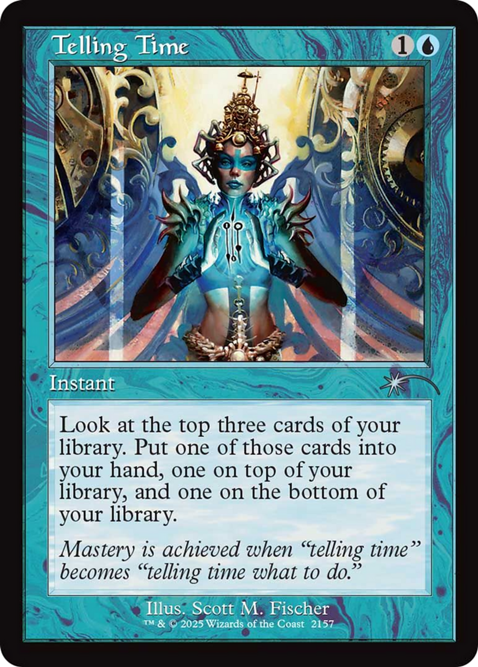 Telling Time — Secret Lair Drop — Magic: The Gathering