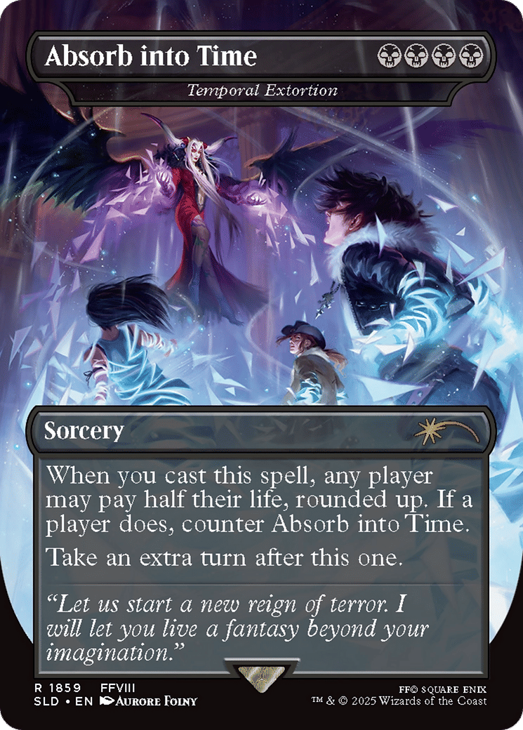 Temporal Extortion — Secret Lair Drop — Magic: The Gathering