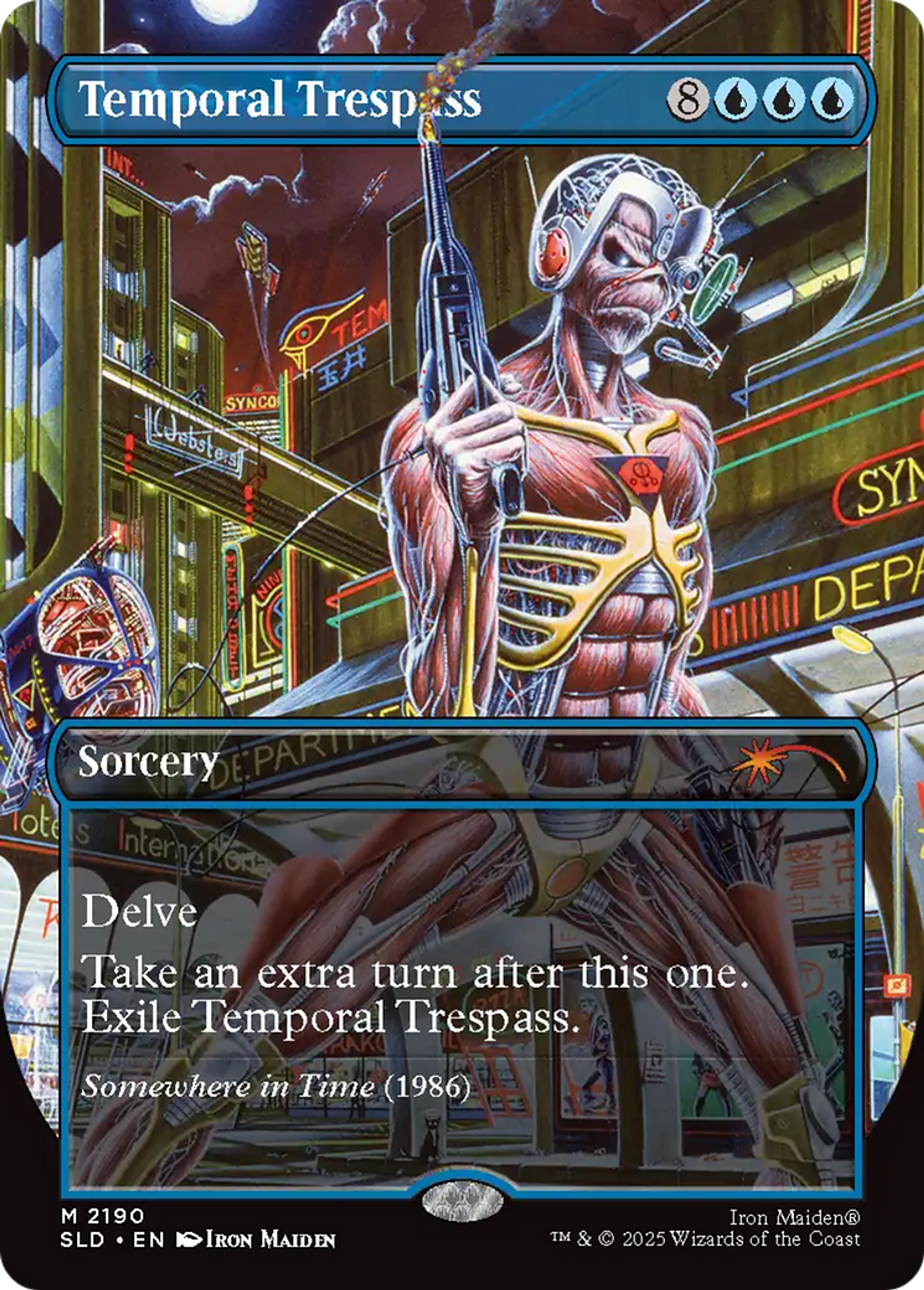 Temporal Trespass — Secret Lair Drop — Magic: The Gathering