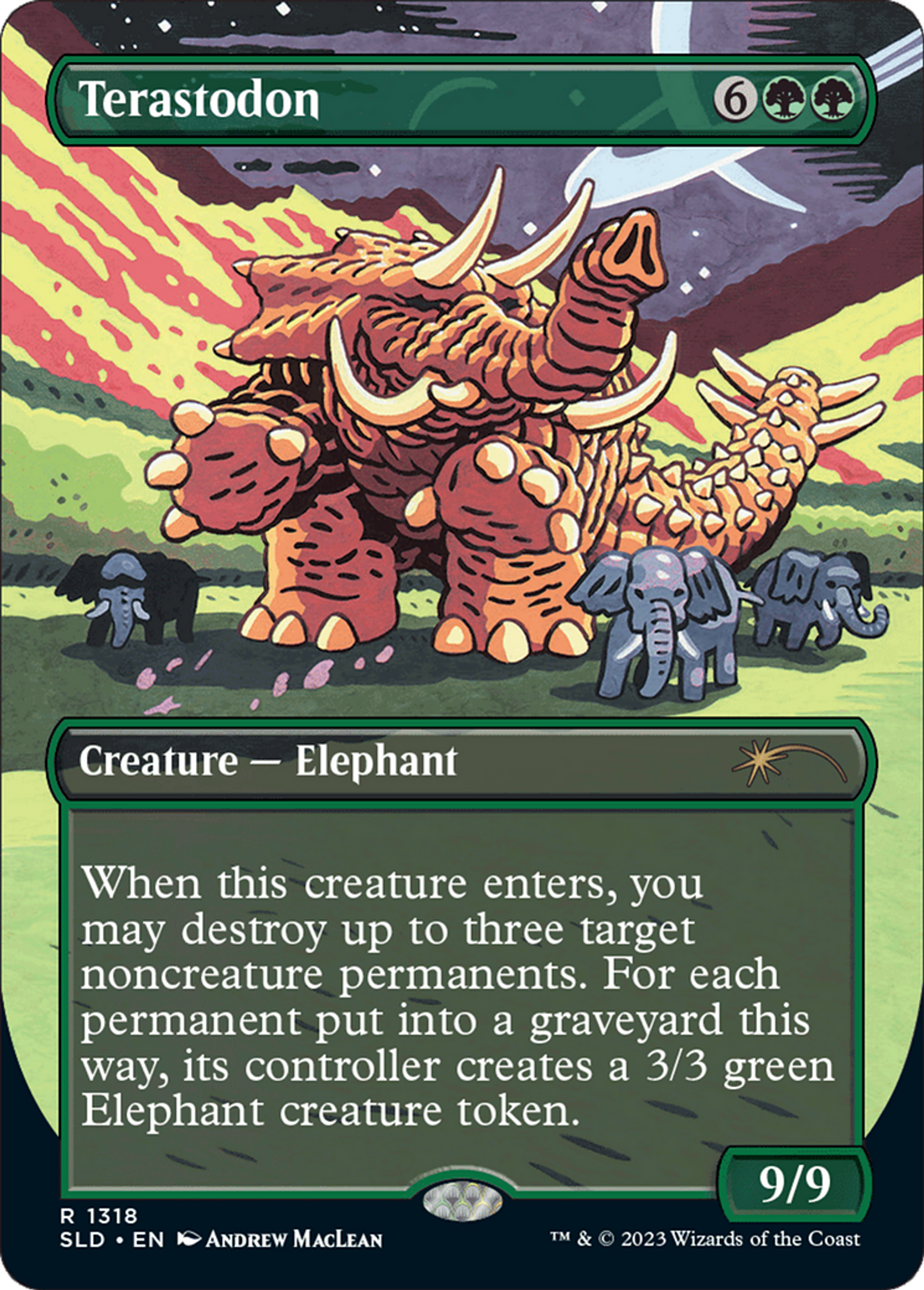 Térastodon — Secret Lair Drop — Magic: The Gathering