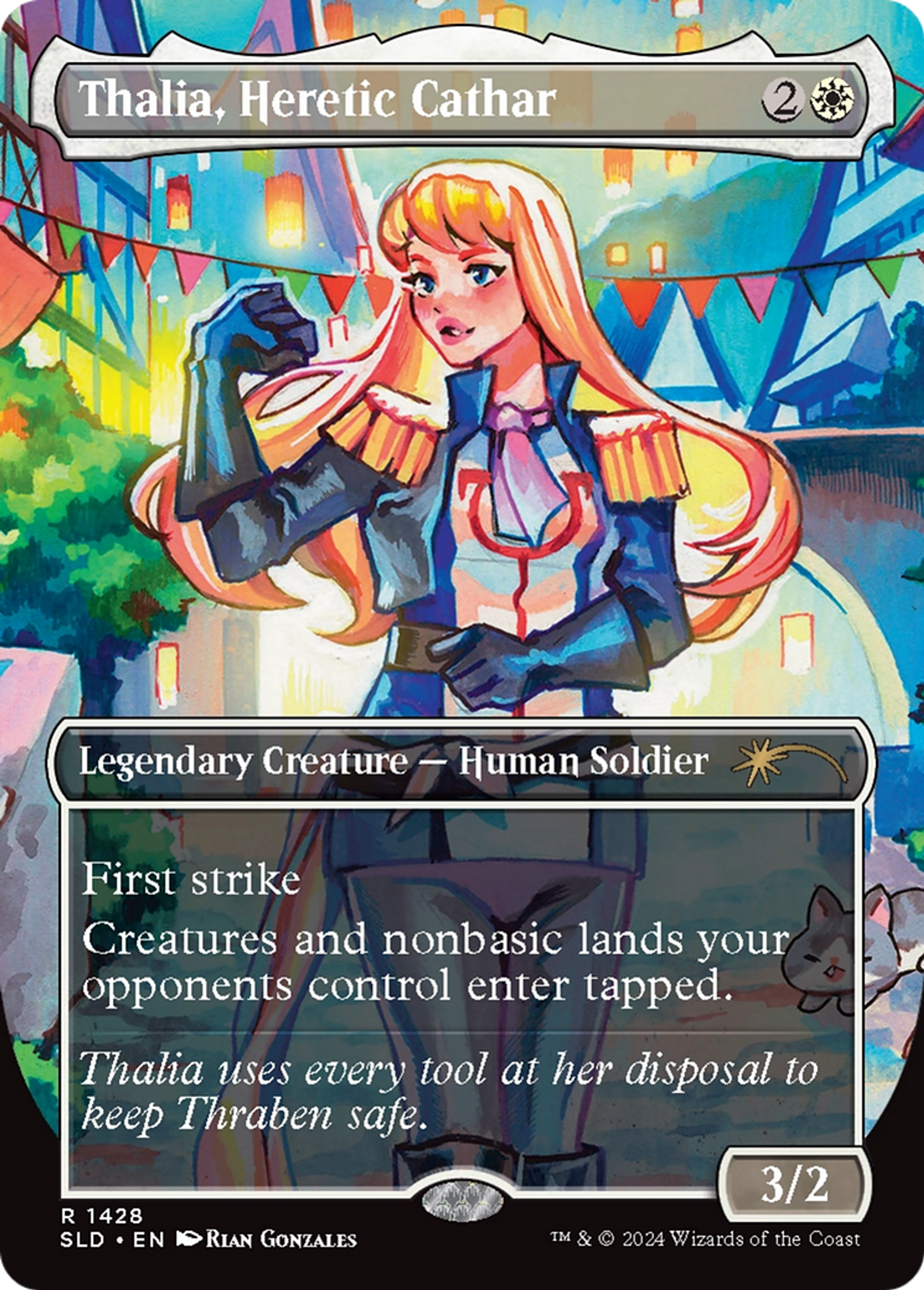Thalia, Heretic Cathar — Secret Lair Drop — Magic: The Gathering