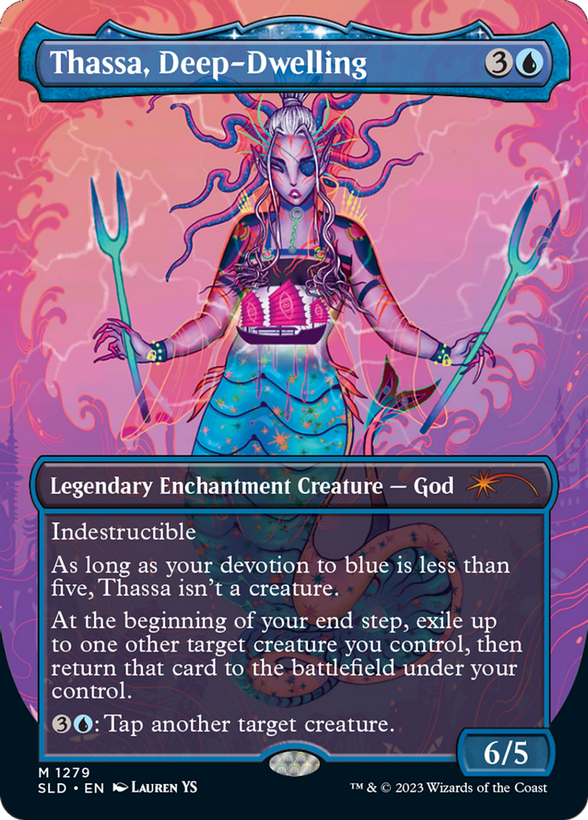 Thassa, Bathréenne — Secret Lair Drop — Magic: The Gathering