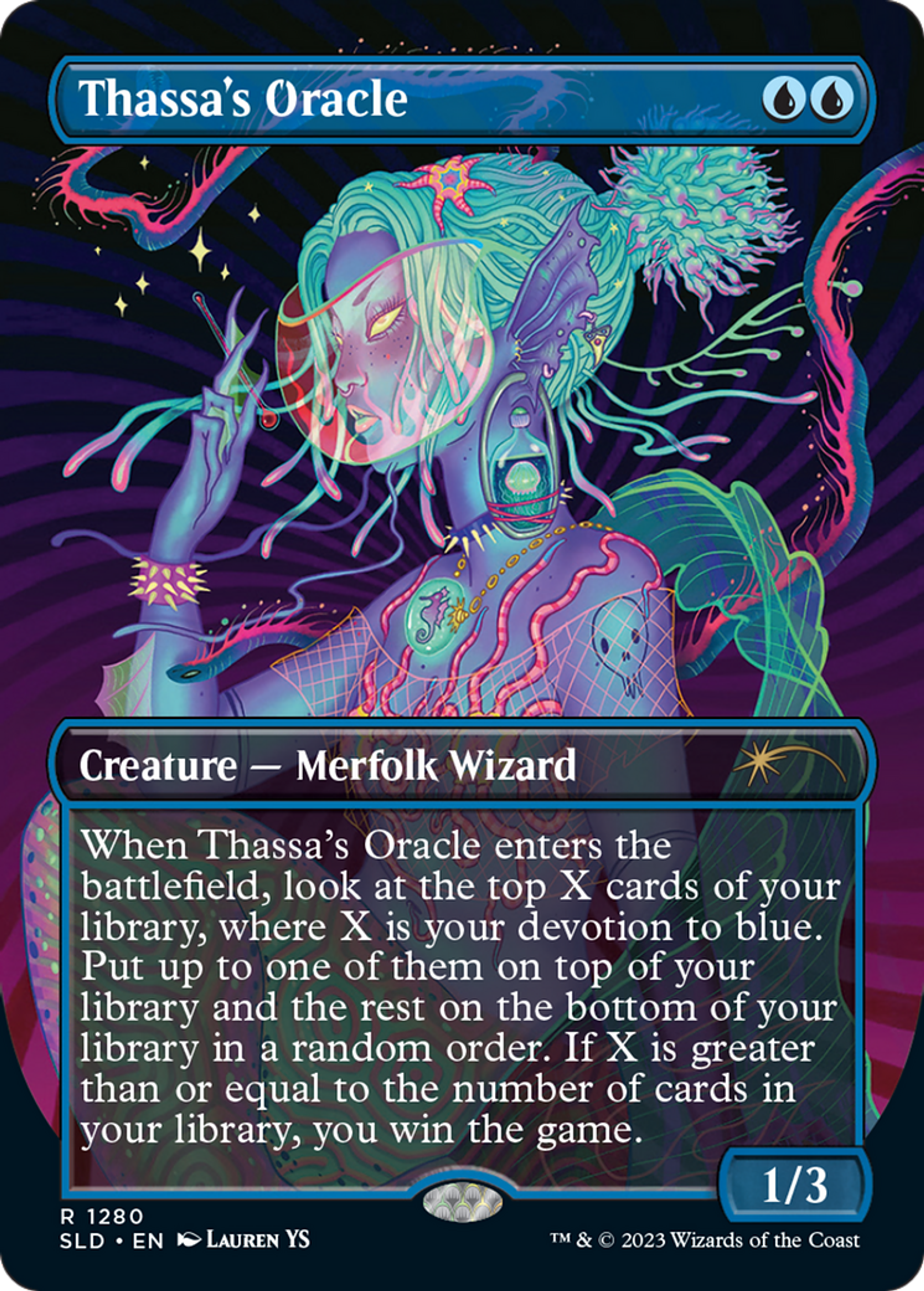 Oracle de Thassa — Secret Lair Drop — Magic: The Gathering