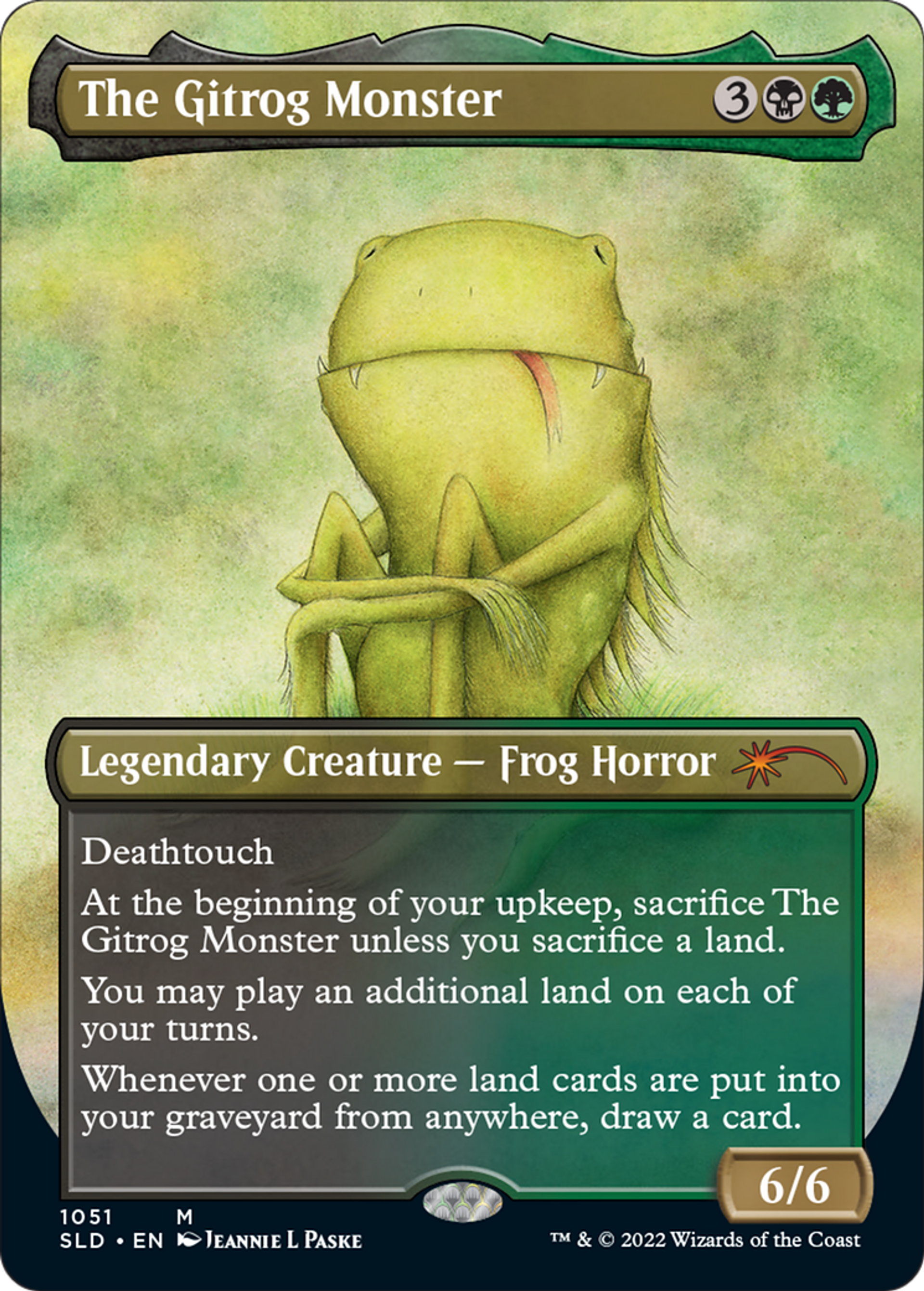 Le monstre de Gitrog — Secret Lair Drop — Magic: The Gathering