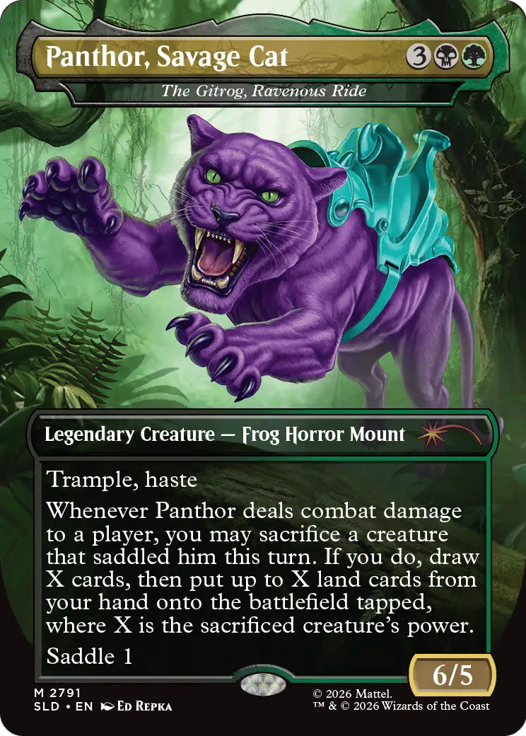 The Gitrog, Ravenous Ride — Secret Lair Drop — Magic: The Gathering