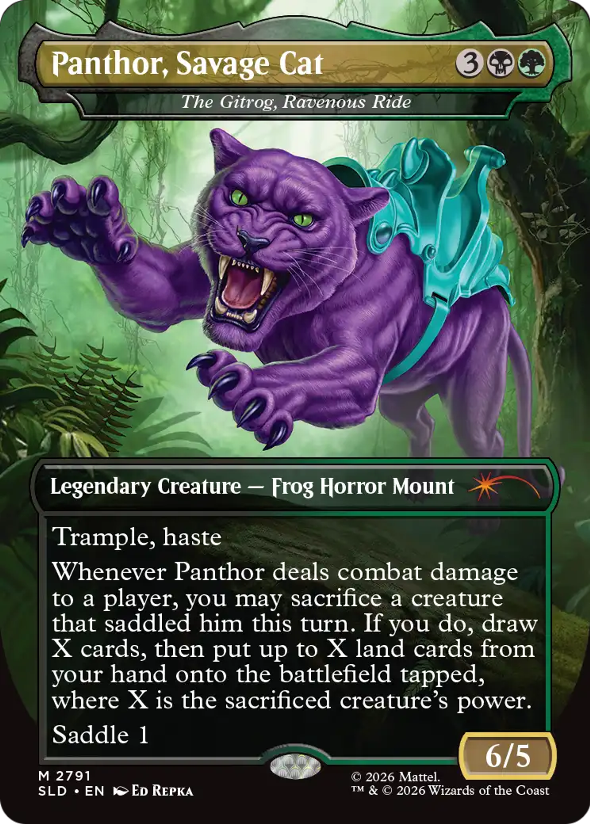 Le Gitrog, monture vorace — Secret Lair Drop — Magic: The Gathering