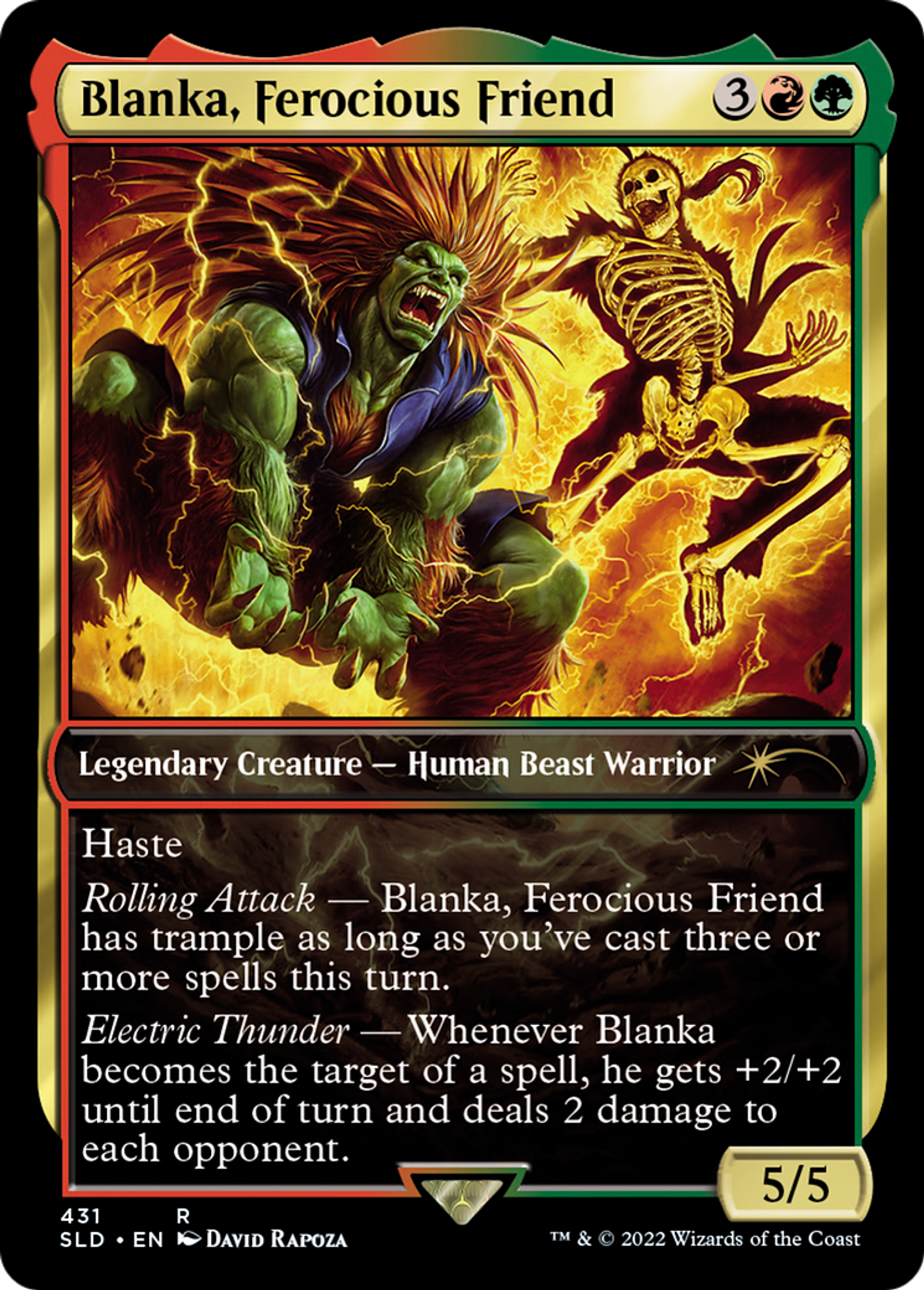 The Howling Abomination — Secret Lair Drop — Magic: The Gathering