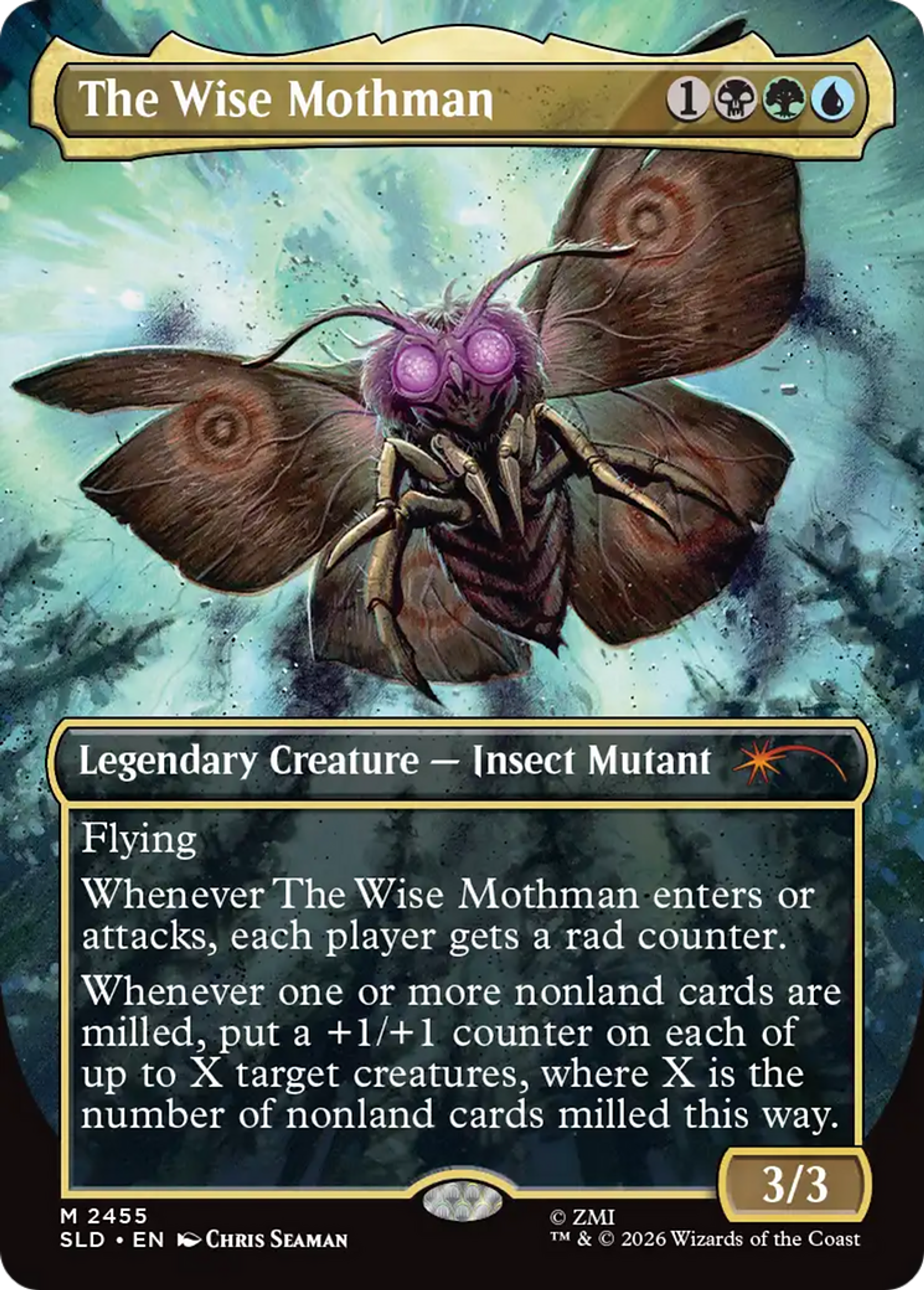 The Wise Mothman — Secret Lair Drop — Magic: The Gathering