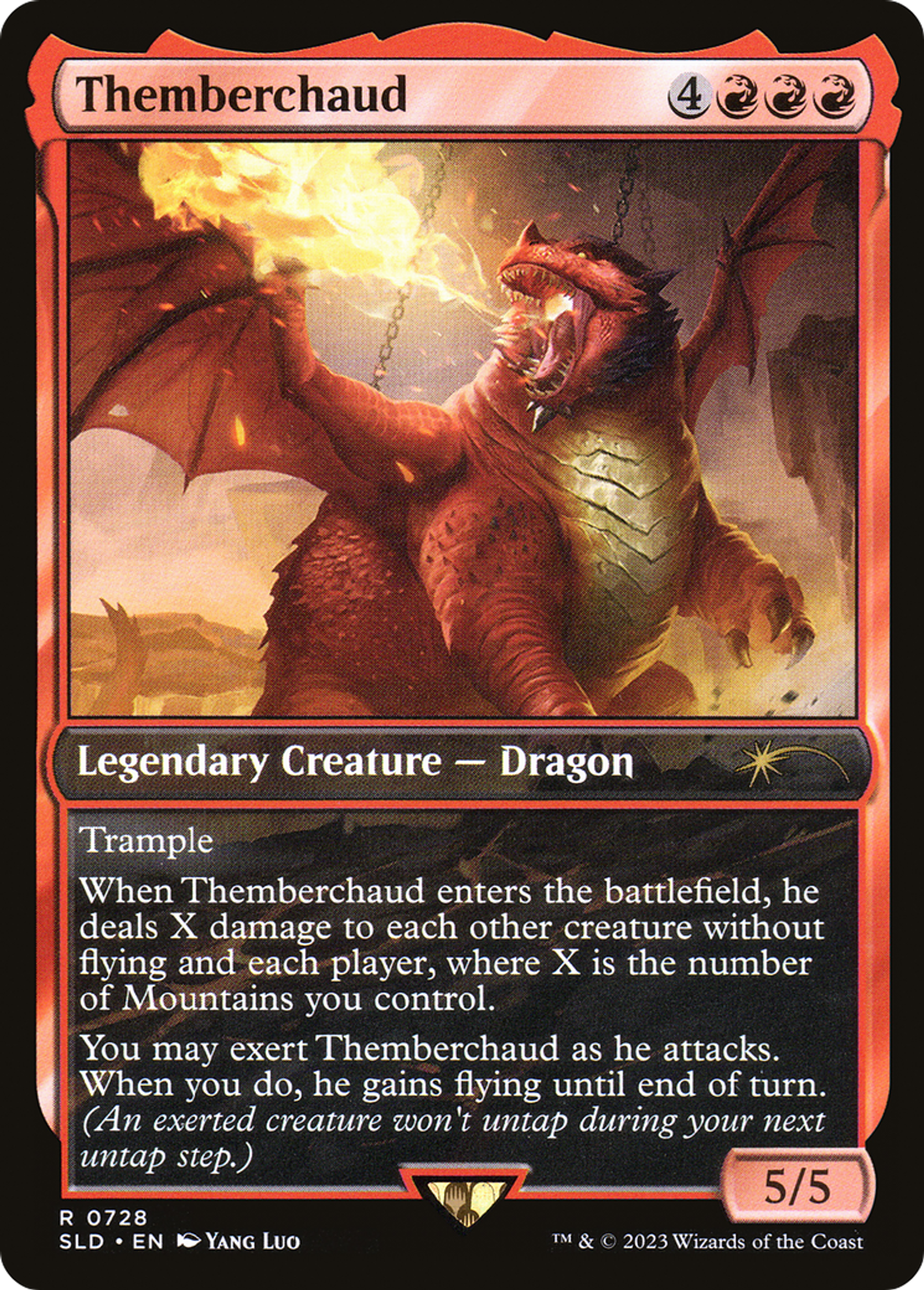 Themberchaud — Secret Lair Drop — Magic: The Gathering